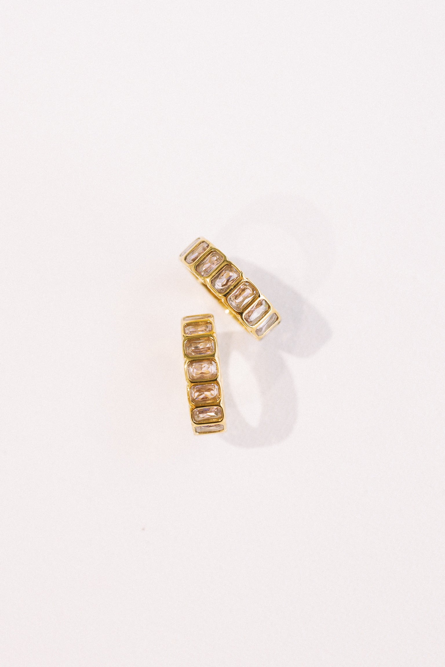 Crystal Eternity Ring