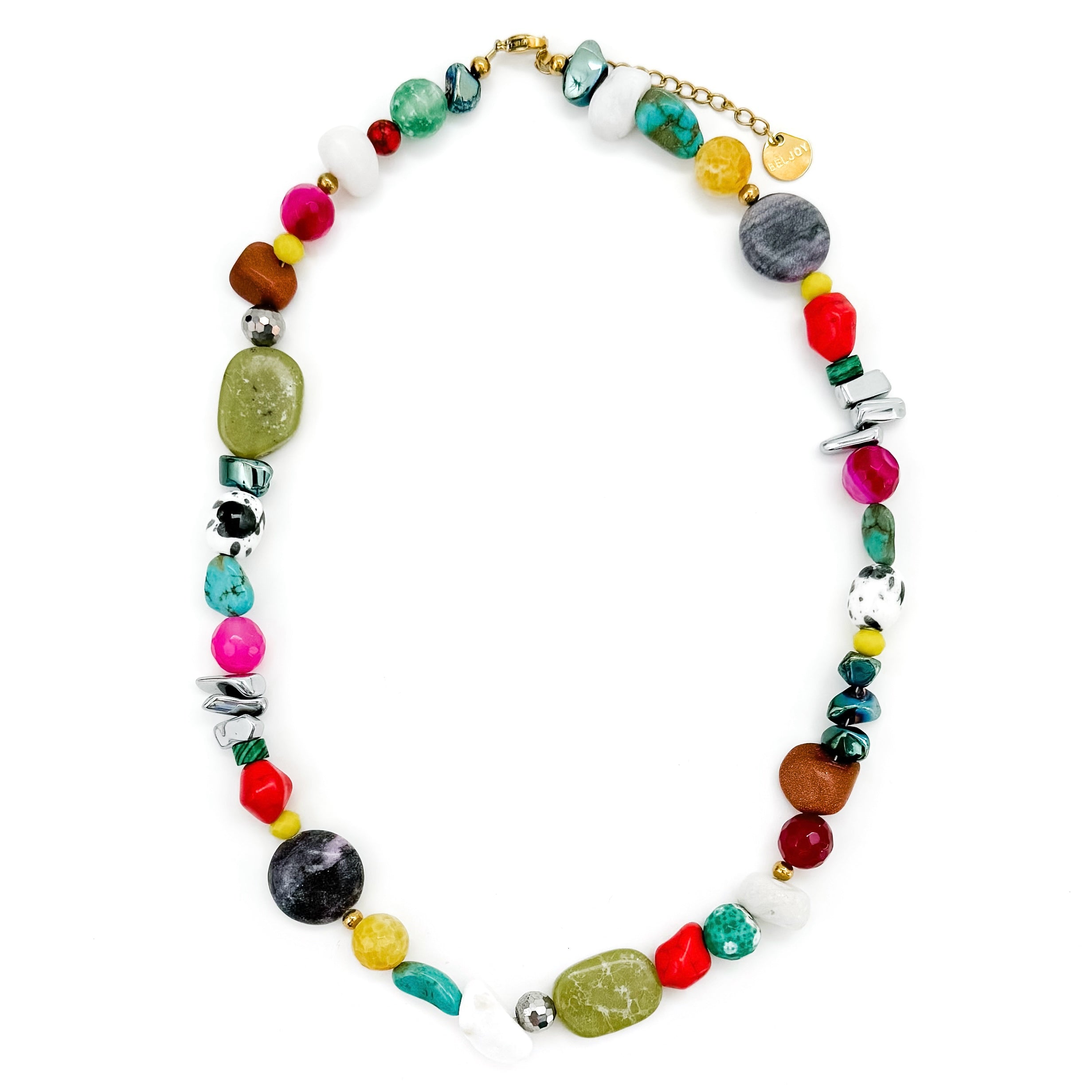 Stevie Colorful Beaded Necklace