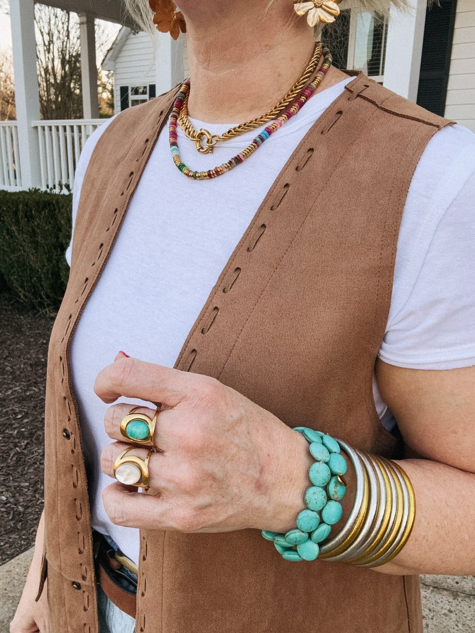 Jasmine Oval Ring || Choose Color