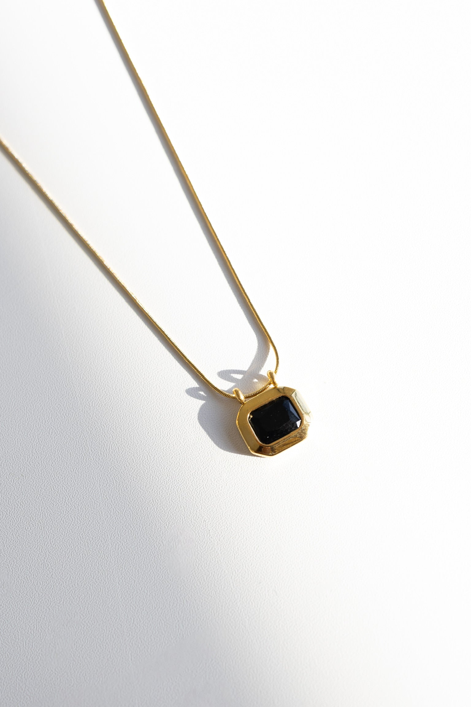Annabeth Gemstone Necklace || Choose Color