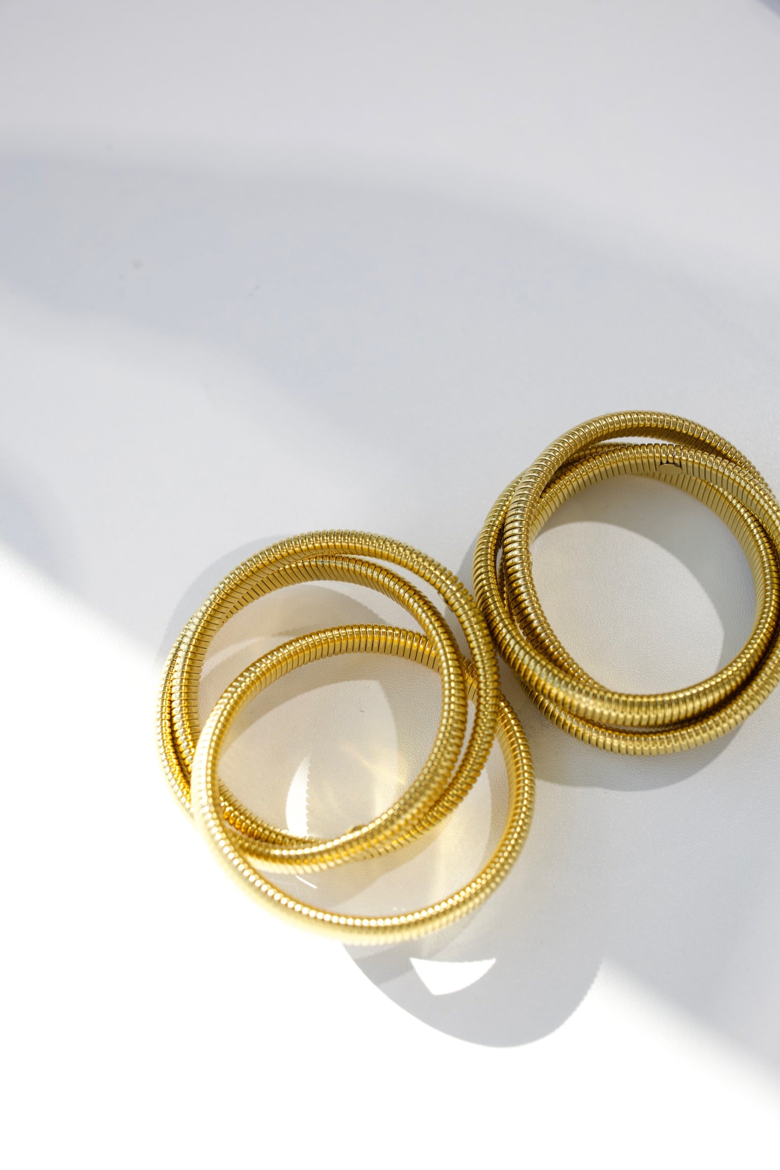 Triple Stack Bracelet - Gold