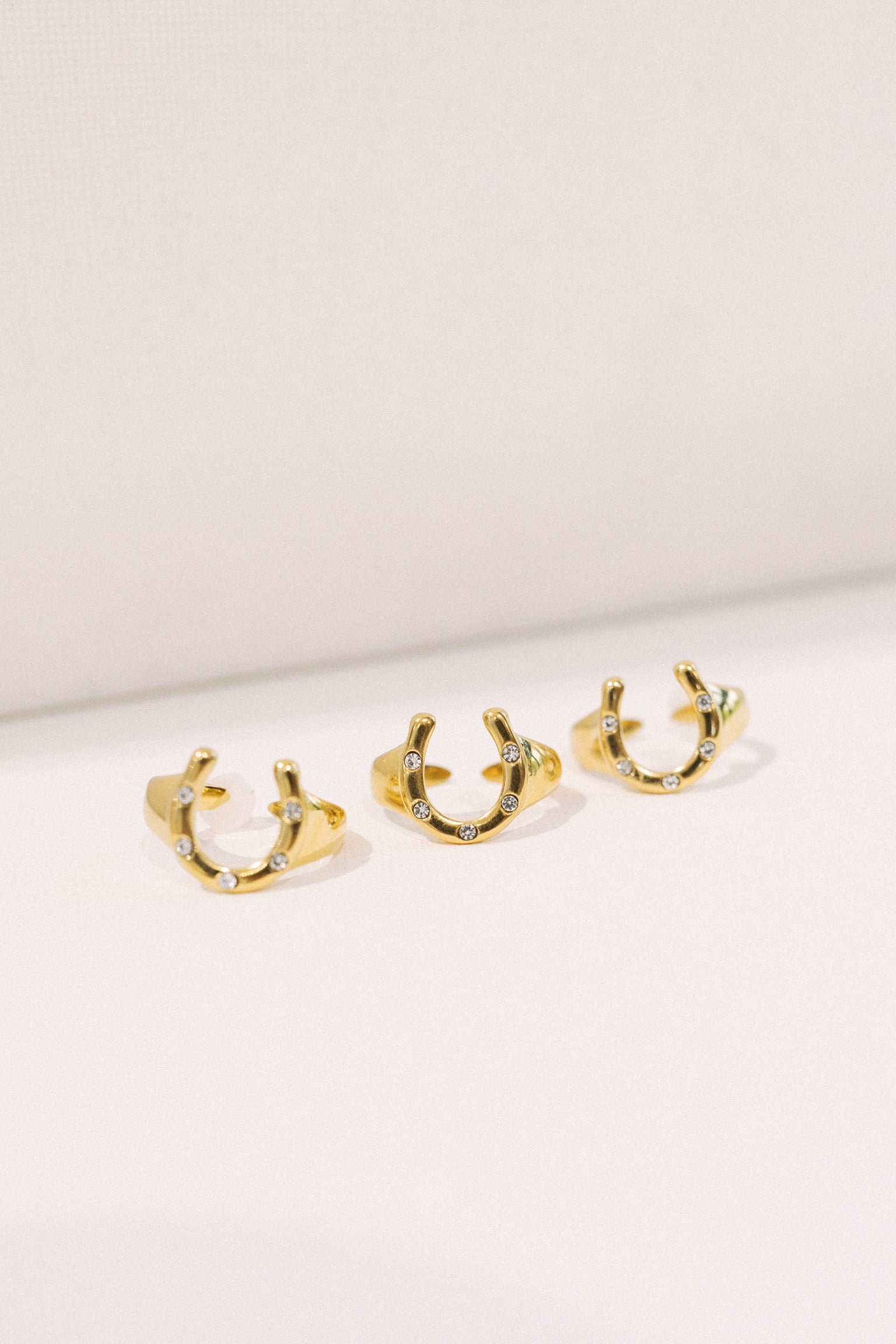 Golden Horseshoe Ring