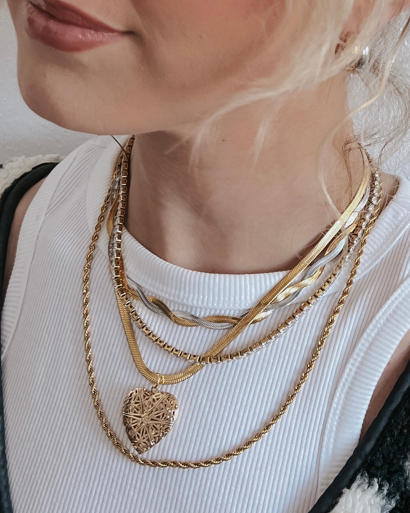 Sevyn Rope Chain Necklace || Choose Length