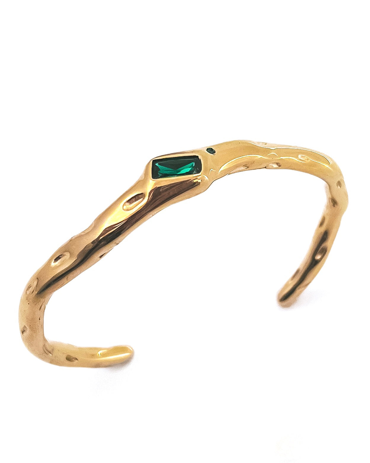 Burke Crystal Cuff Bracelet || Choose Color