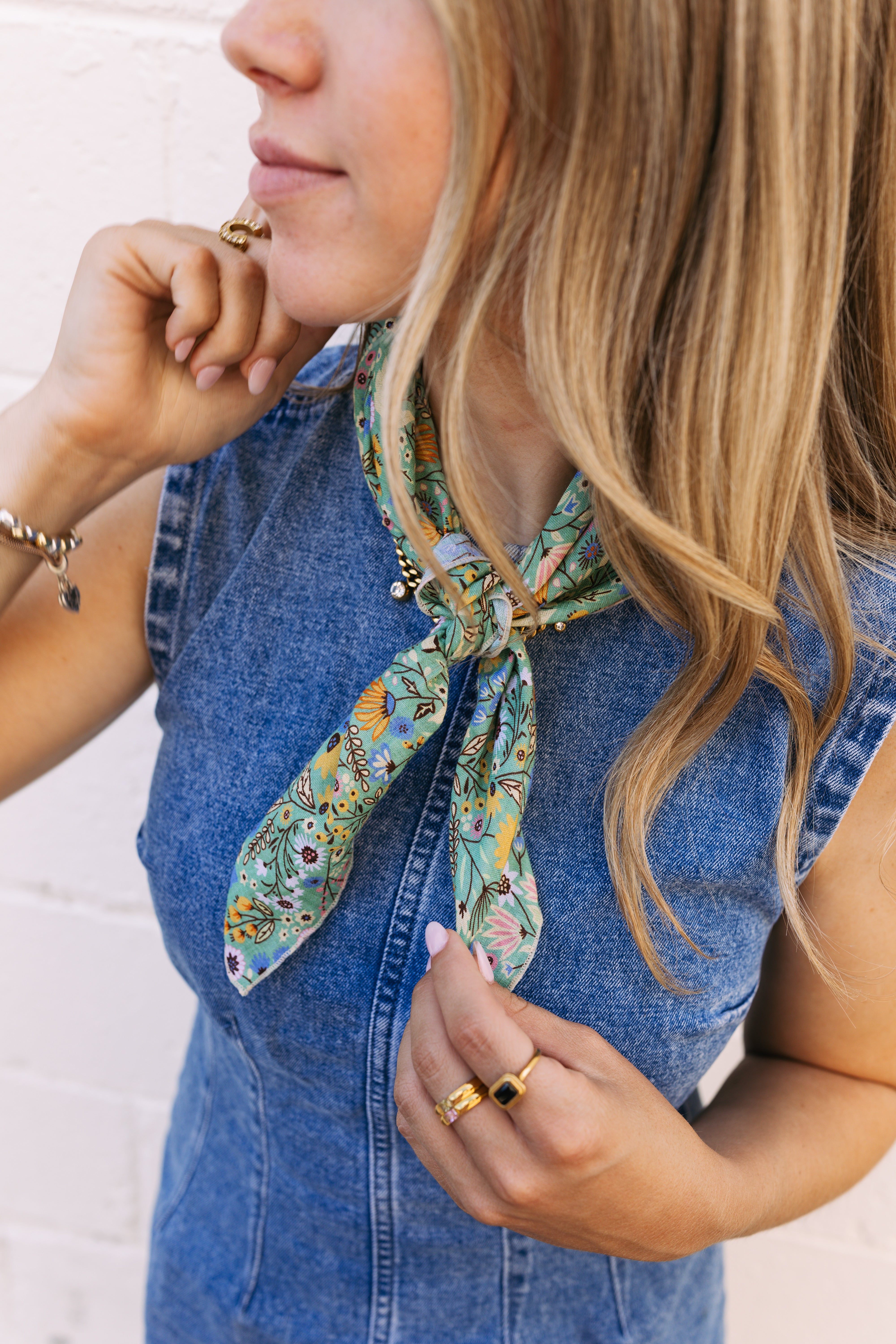 Dandelion Bandana Scarf