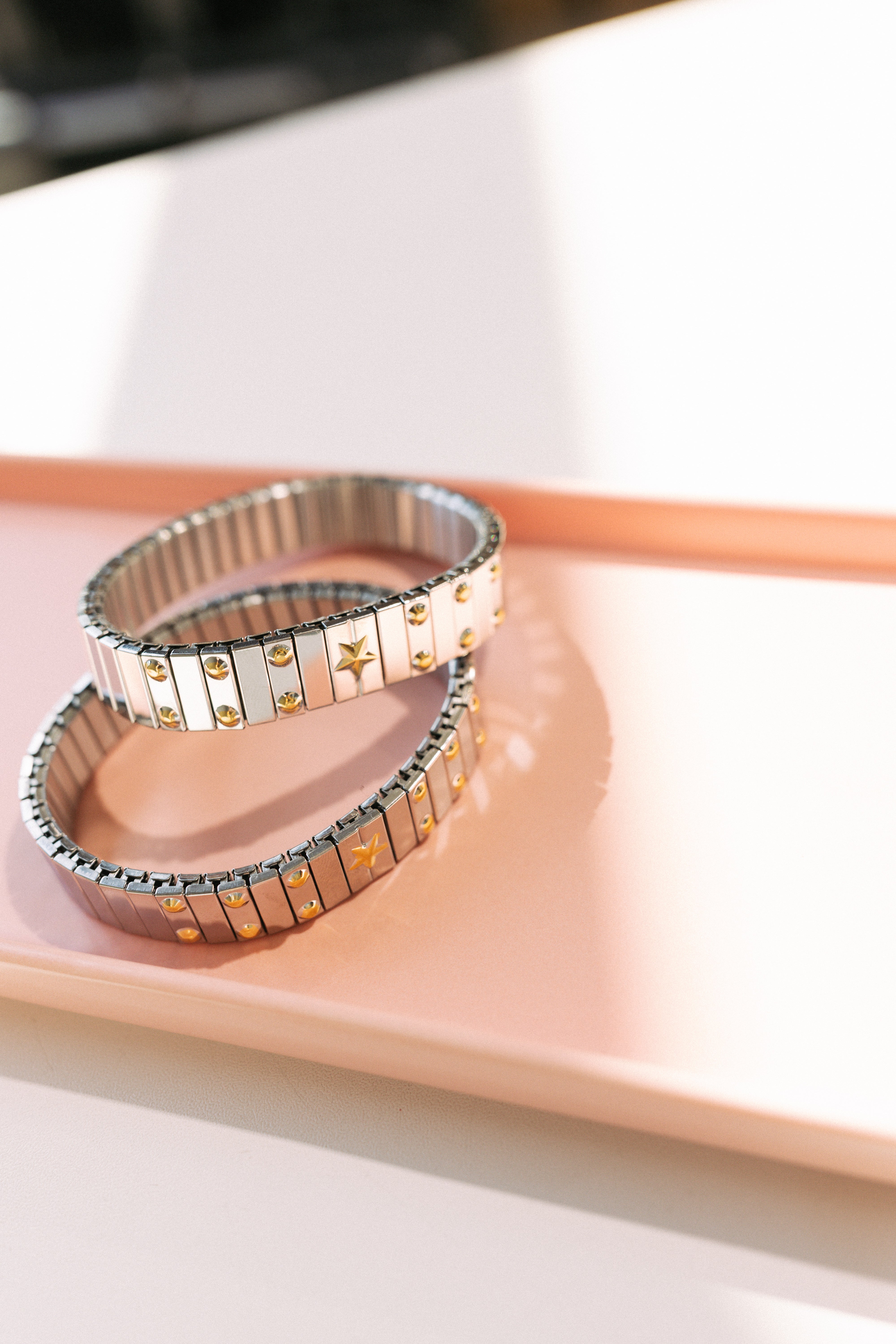 The Luxe Link Bracelet - Star Studded