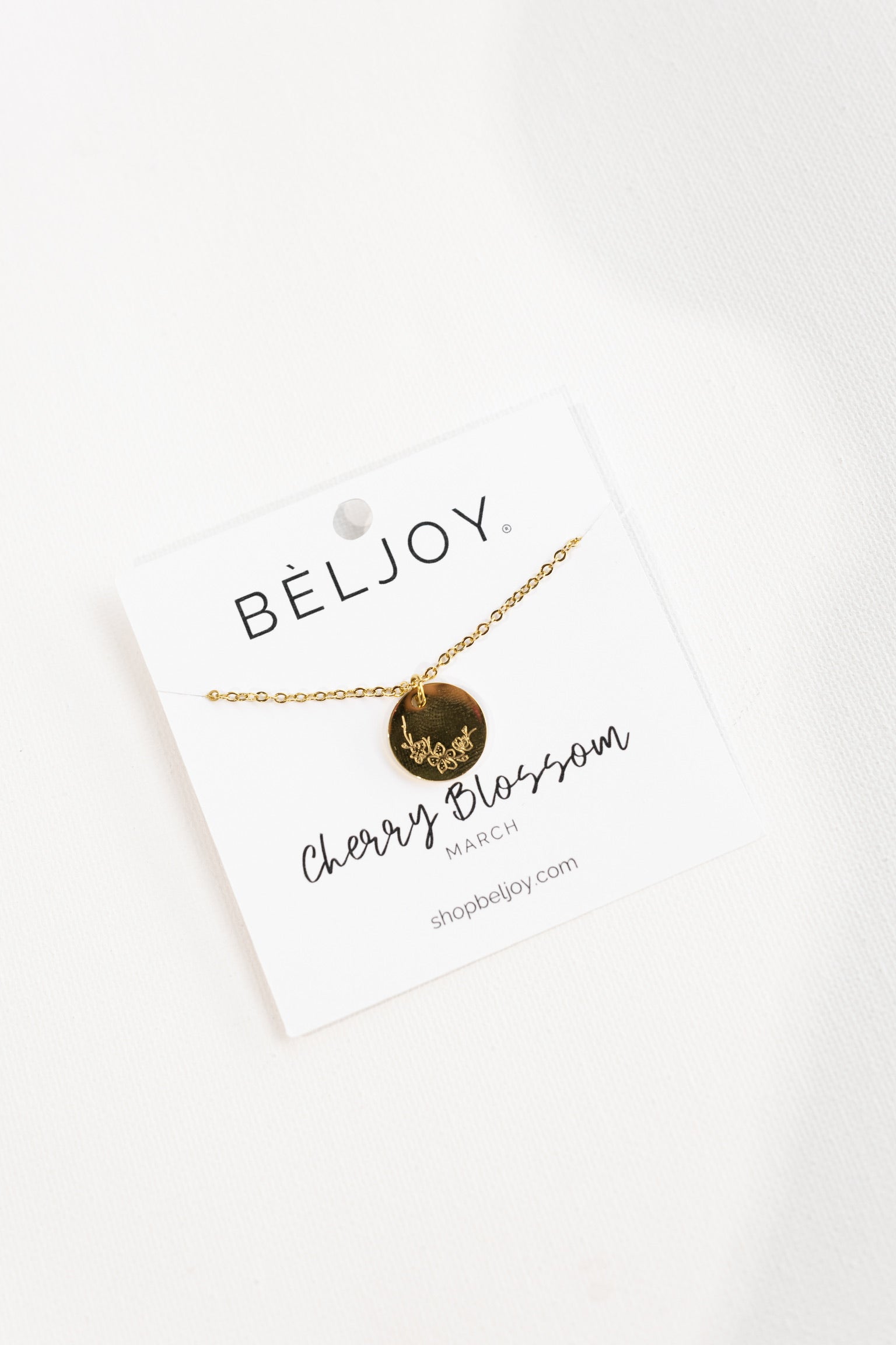 Birth Flower Necklace || Choose Month