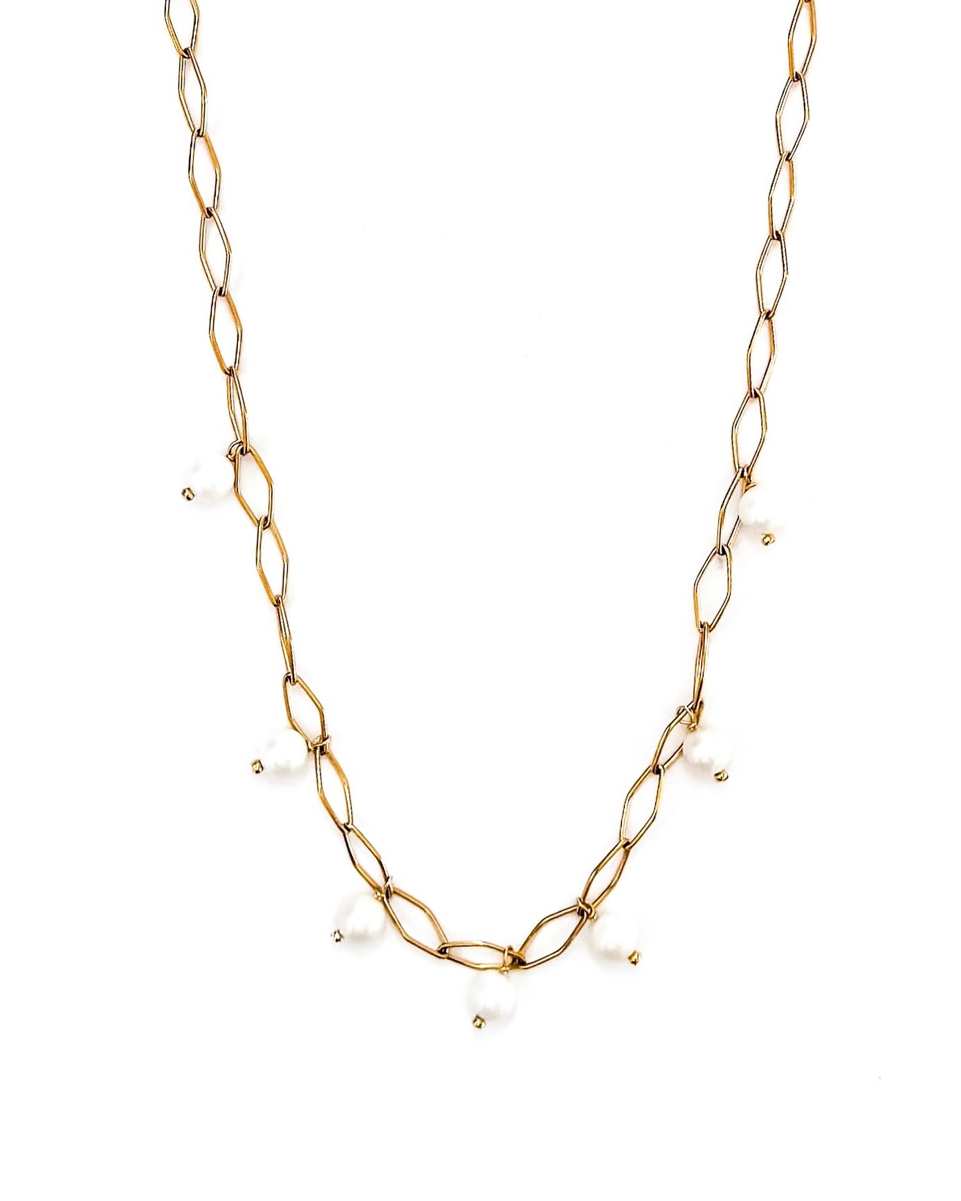 Kiki Long Pearl Necklace