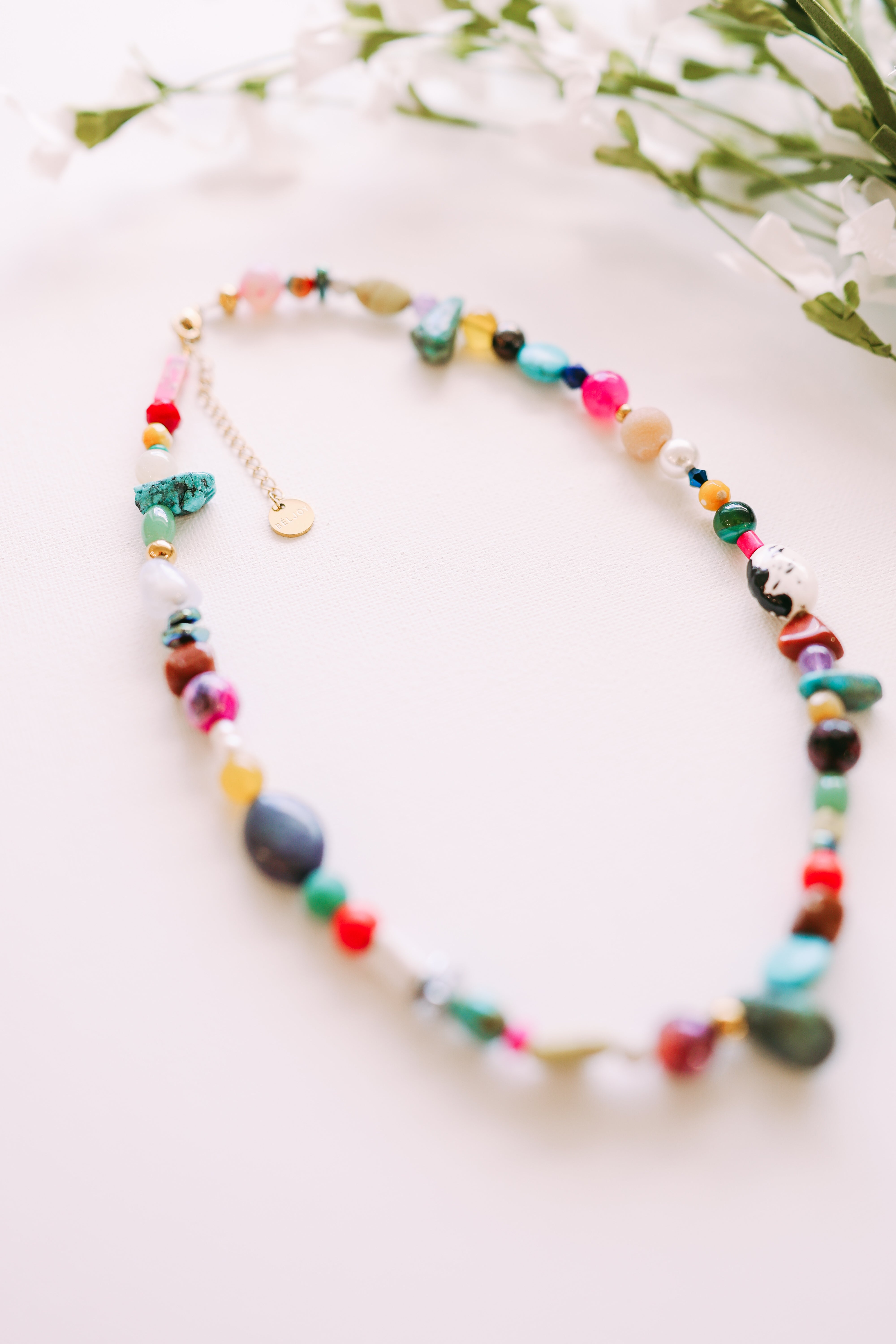 Stevie Colorful Beaded Necklace