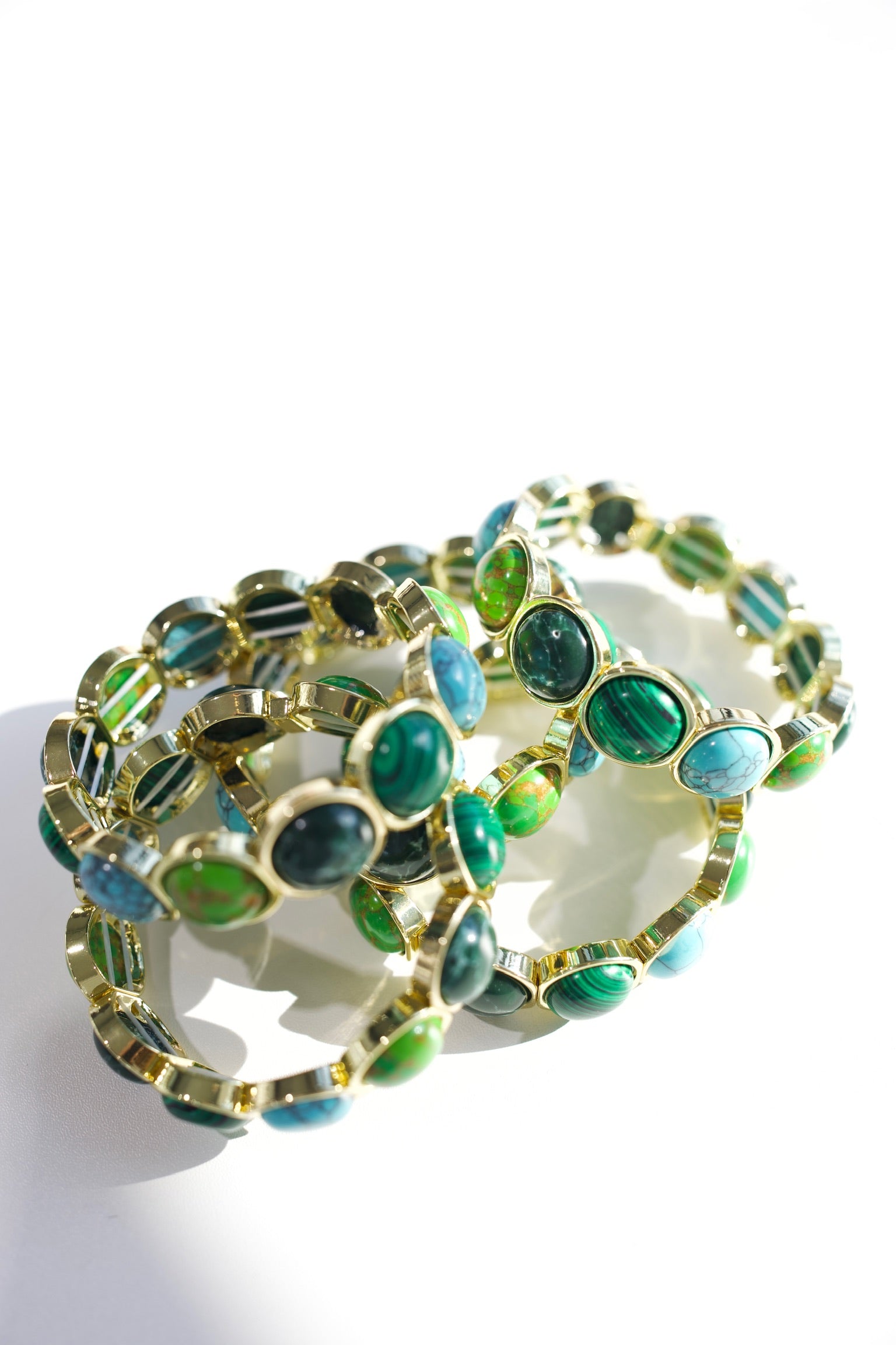 Britt Bold Gemstone Bracelet || Choose Color