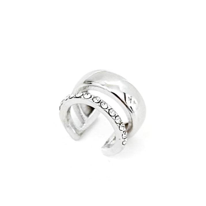 Elko Crystal Double Ear Cuff || Choose Color