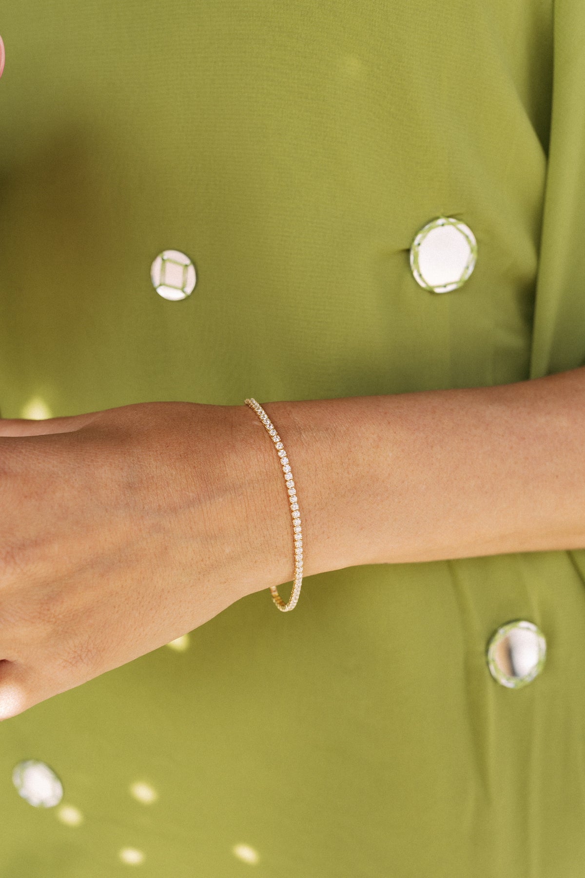 14K LUXE | Timeless Tennis Bracelet