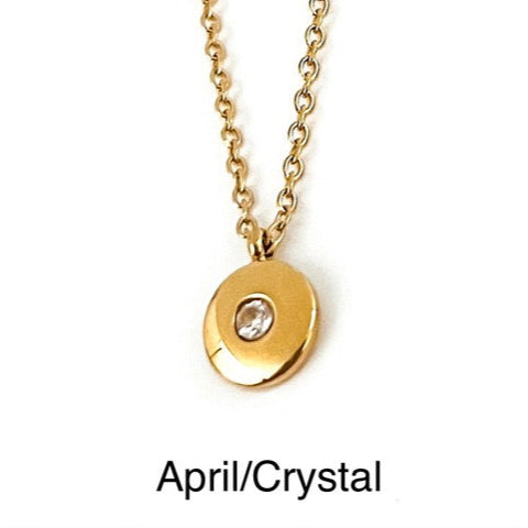 Birthstone Necklace || Choose Month