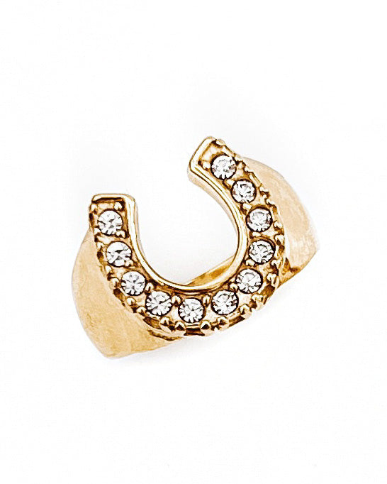 Relvi Horseshoe Ring || Choose Color