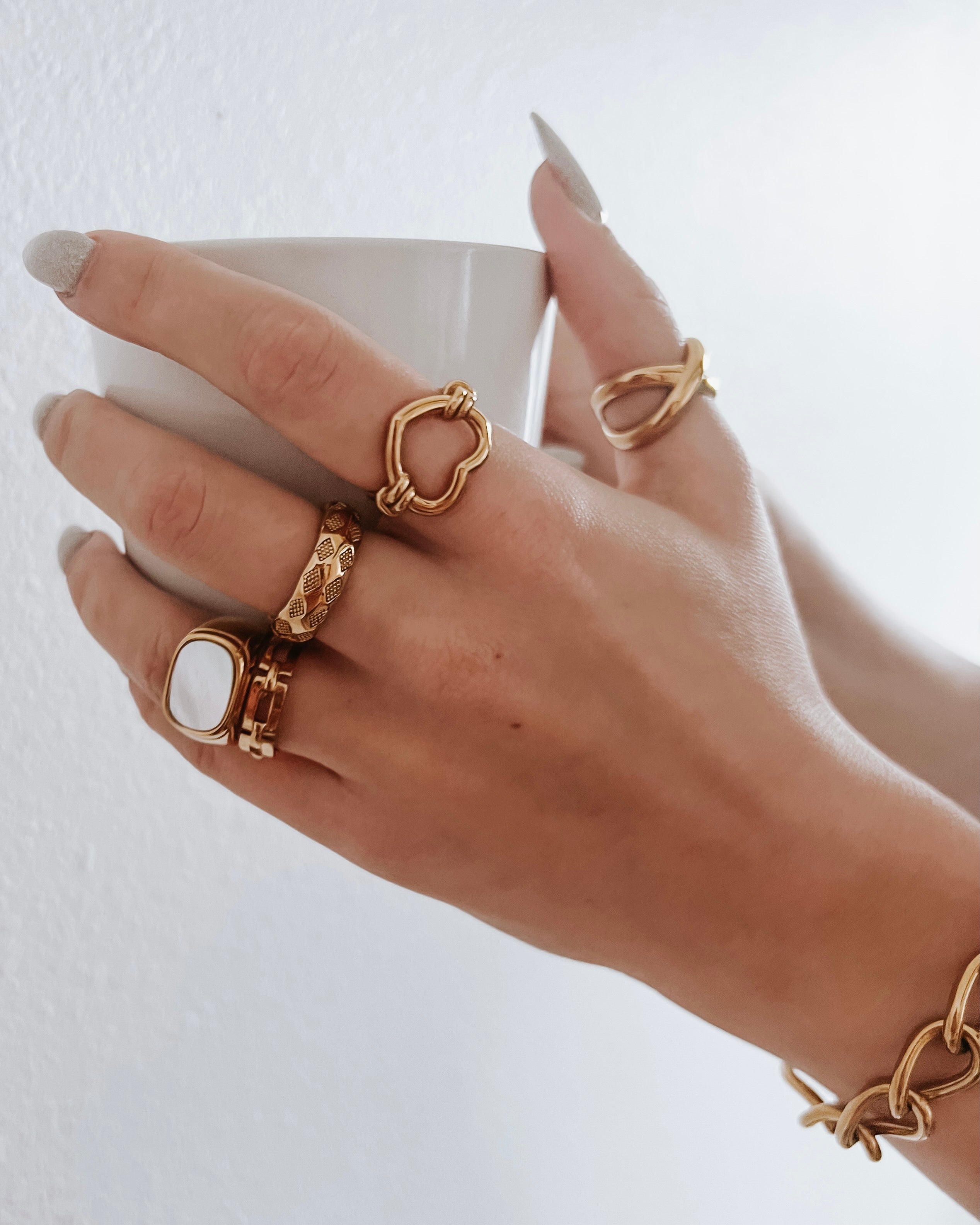 Rory Mother Of Pearl Ring