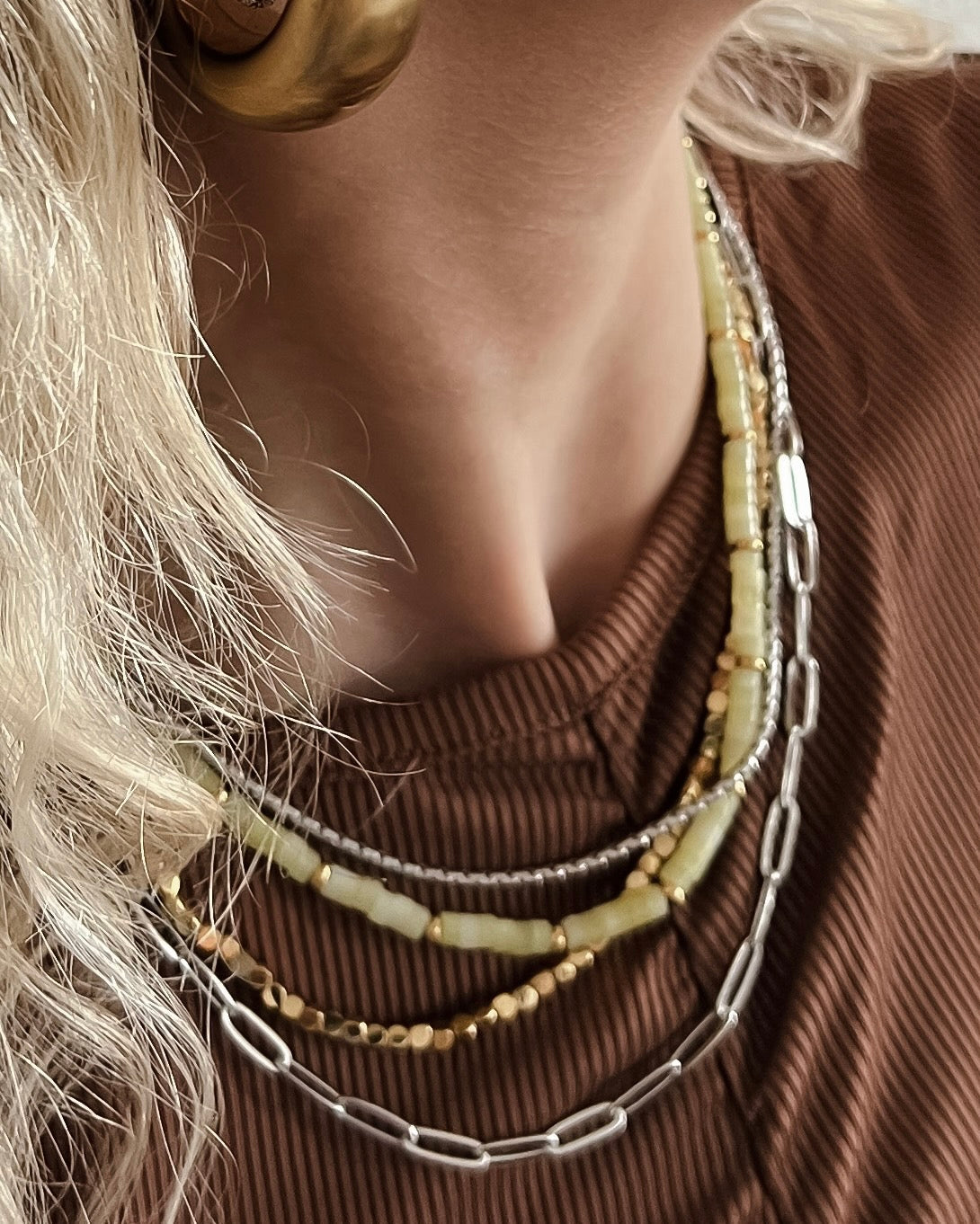 Patty Dainty Layering Necklace || Choose Color