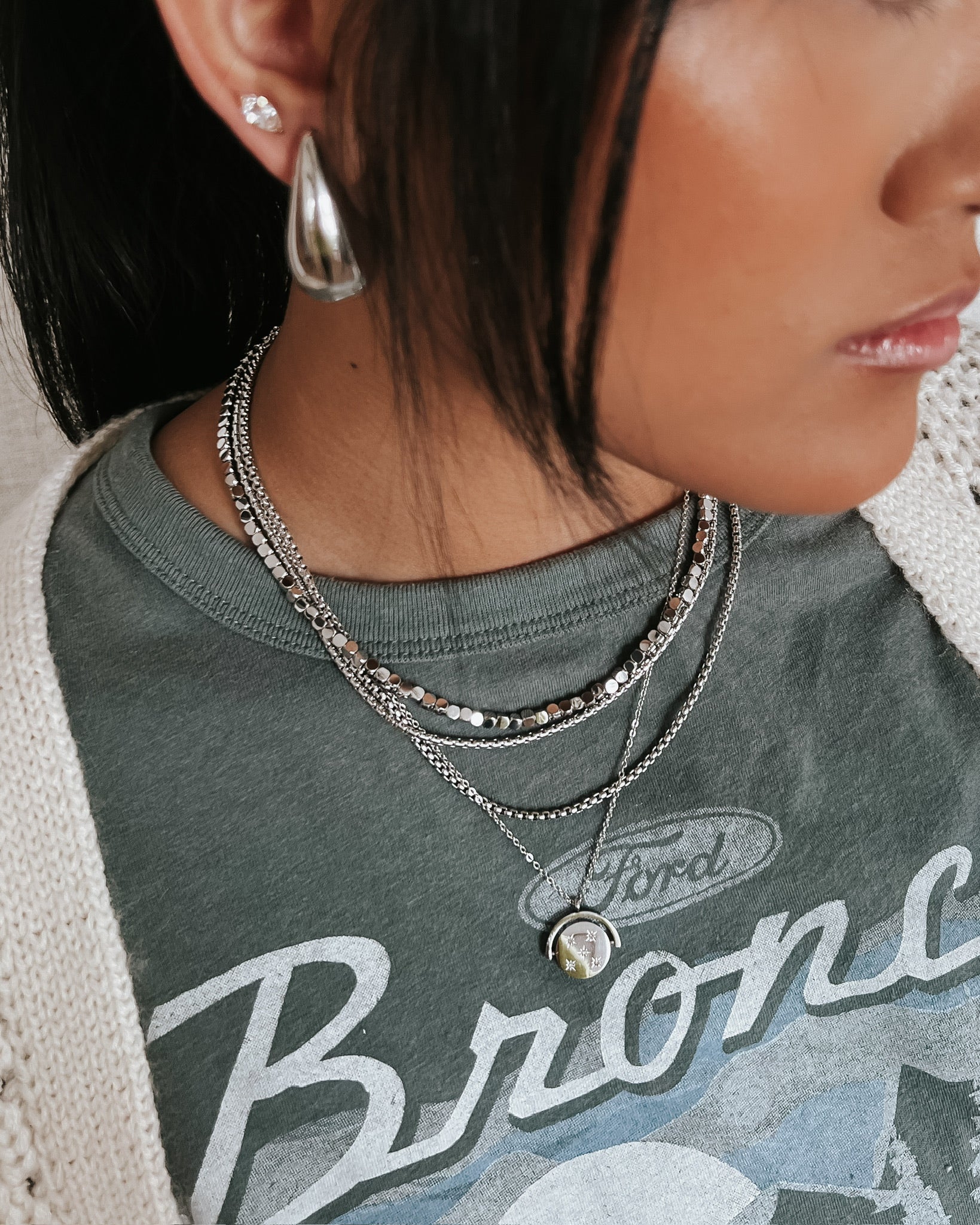 Palen Silver Star Necklace