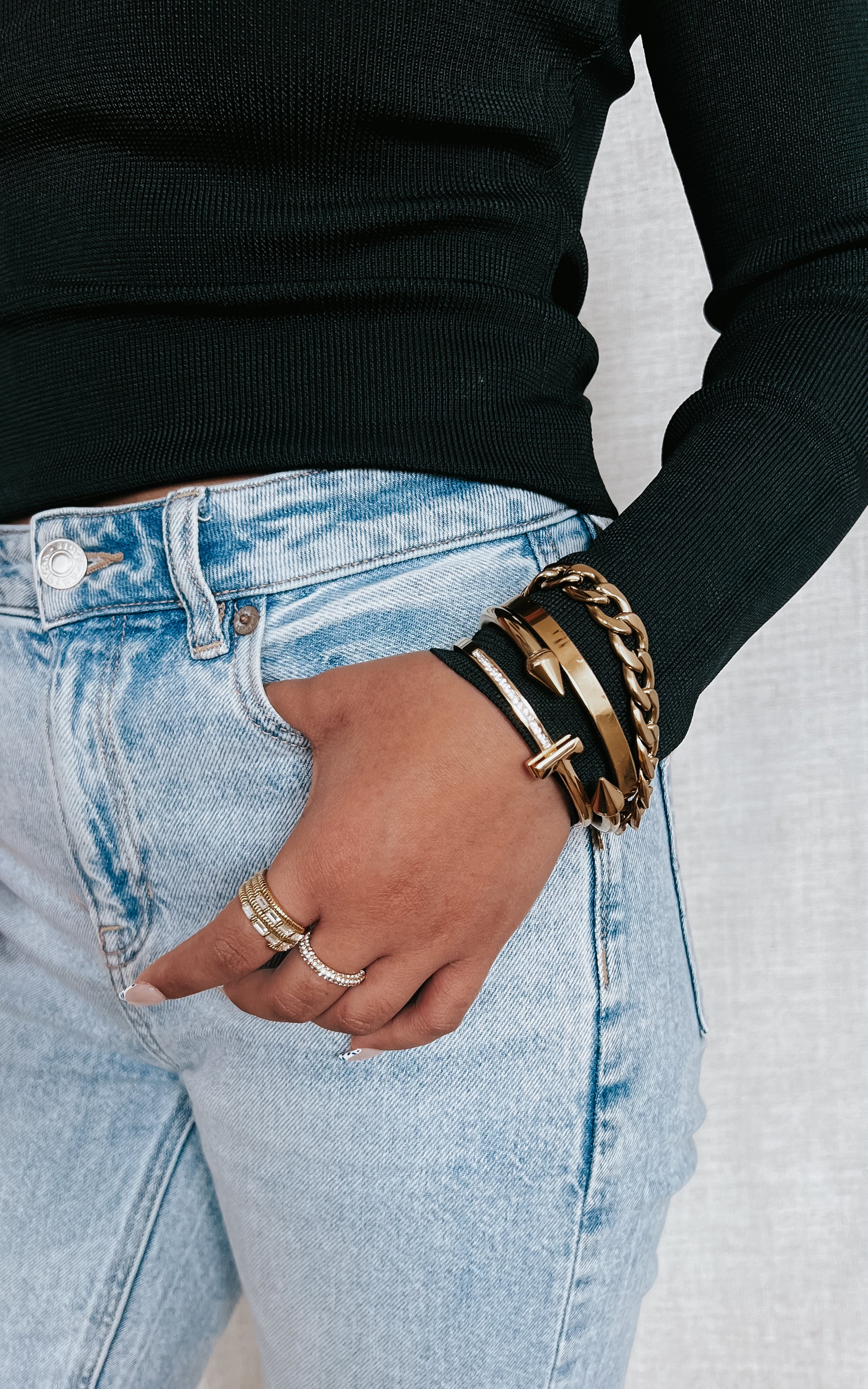 Heath Cuban Chain Bracelet || Choose Color
