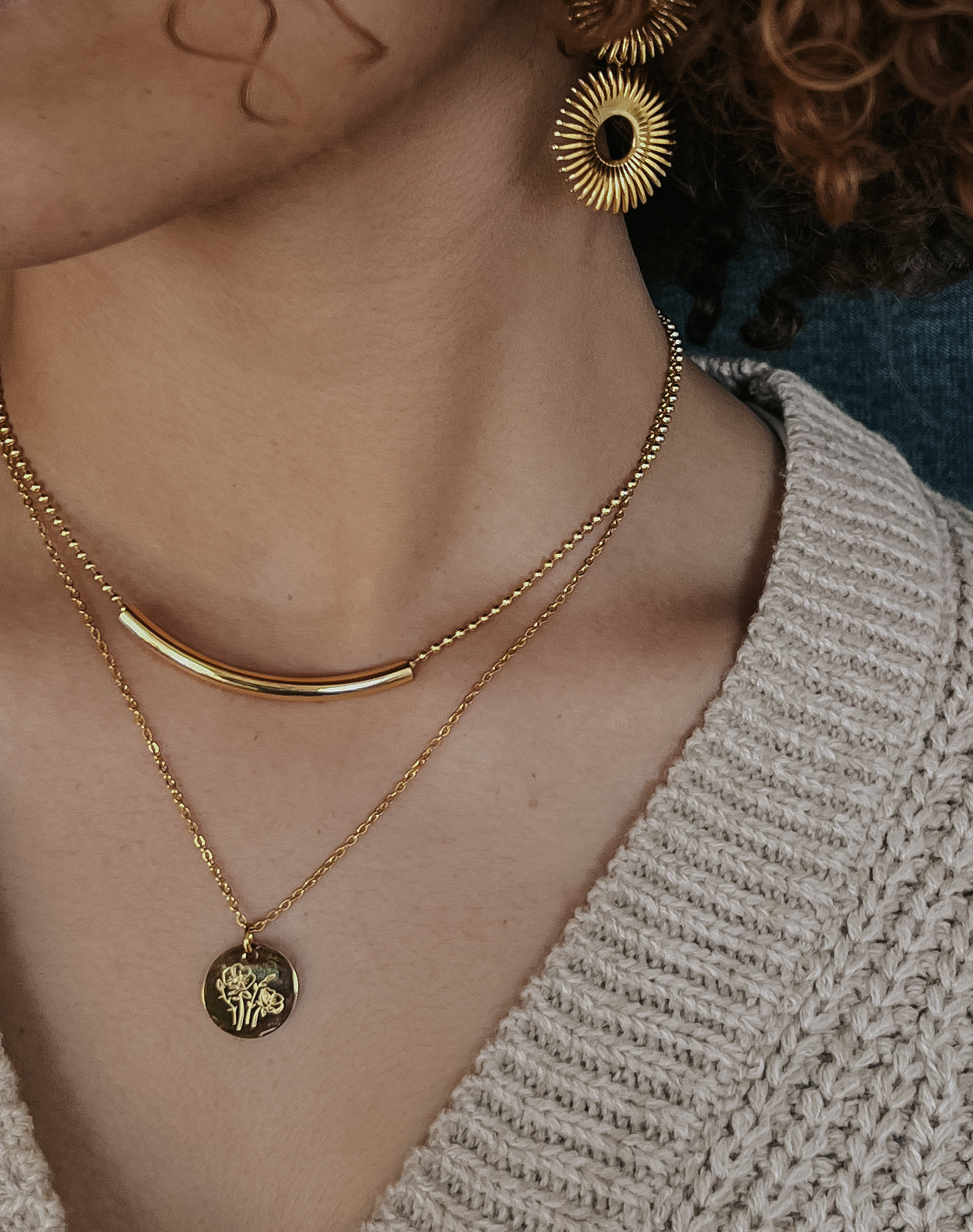 Birth Flower Necklace || Choose Month