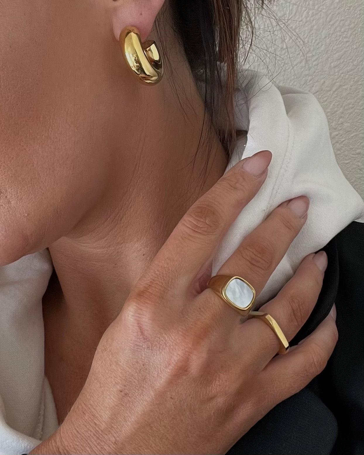 Rory Mother Of Pearl Ring