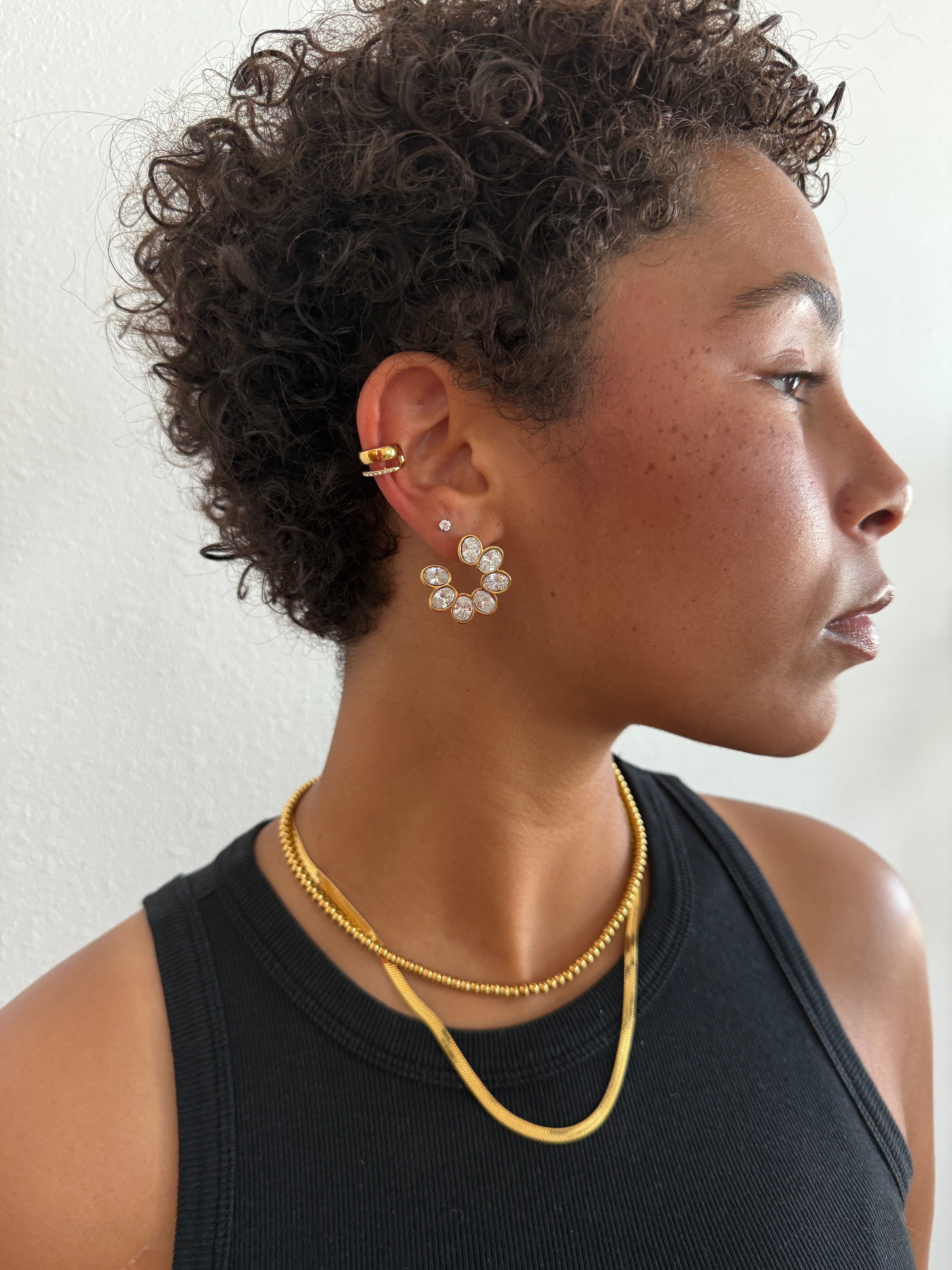 Ezzy Crystal Stud Earrings