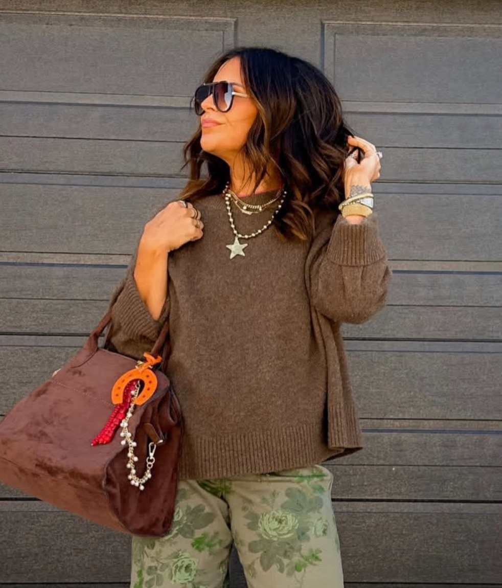 Barb & Star Necklace || Gold