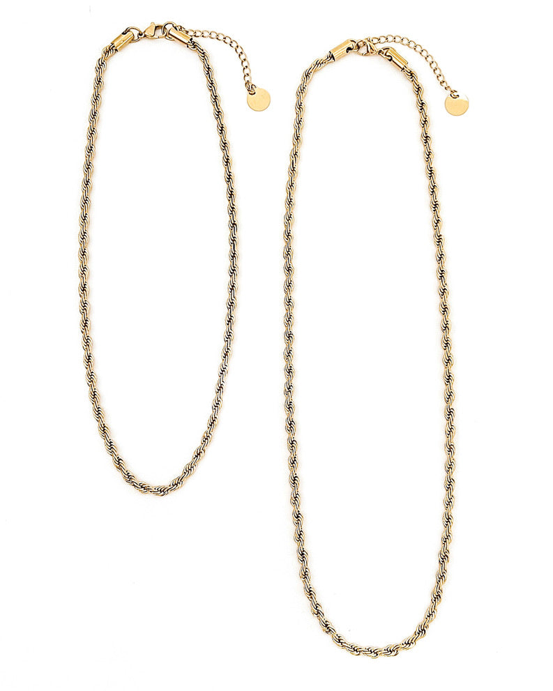 Sevyn Rope Chain Necklace || Choose Length