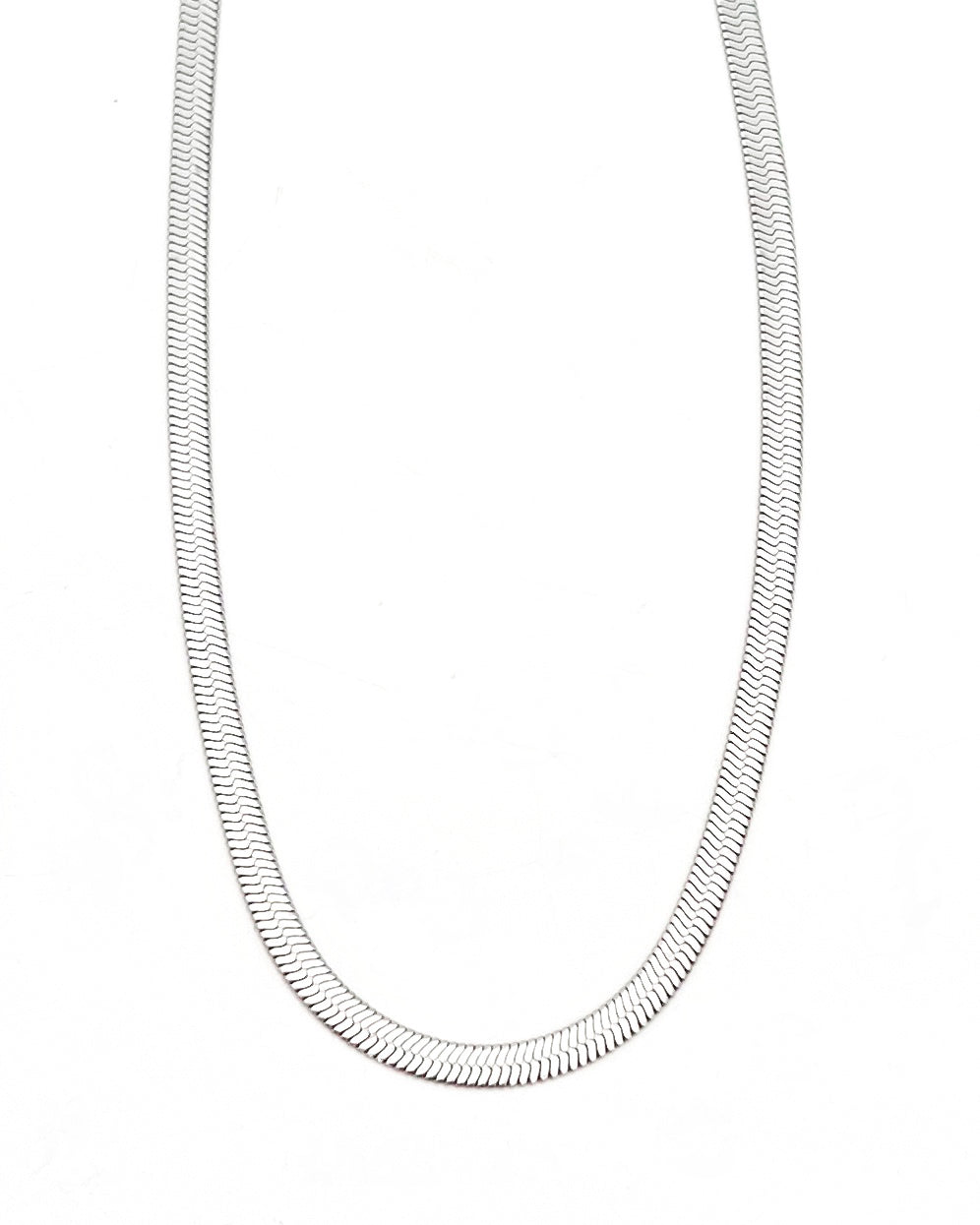 Lyra Herringbone Necklace || Choose Color