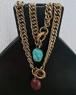 Mandy Cuban Chain Necklace
