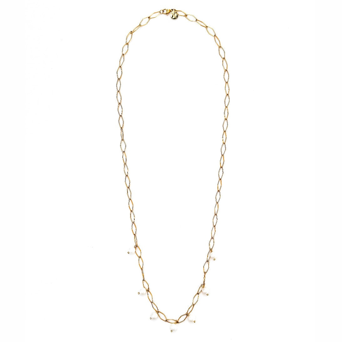 Kiki Long Pearl Necklace