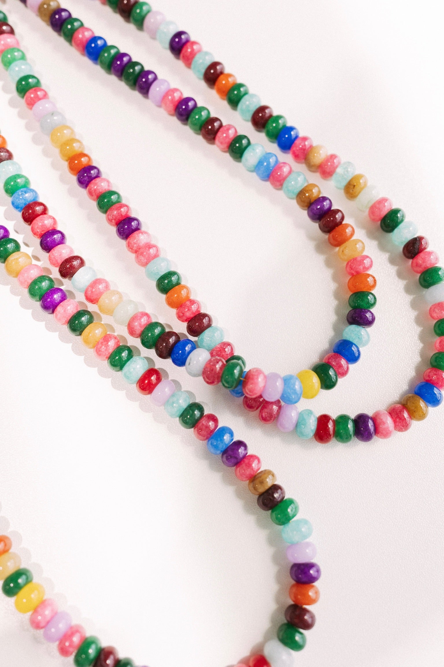 Wendy Beaded Necklace - Rainbow