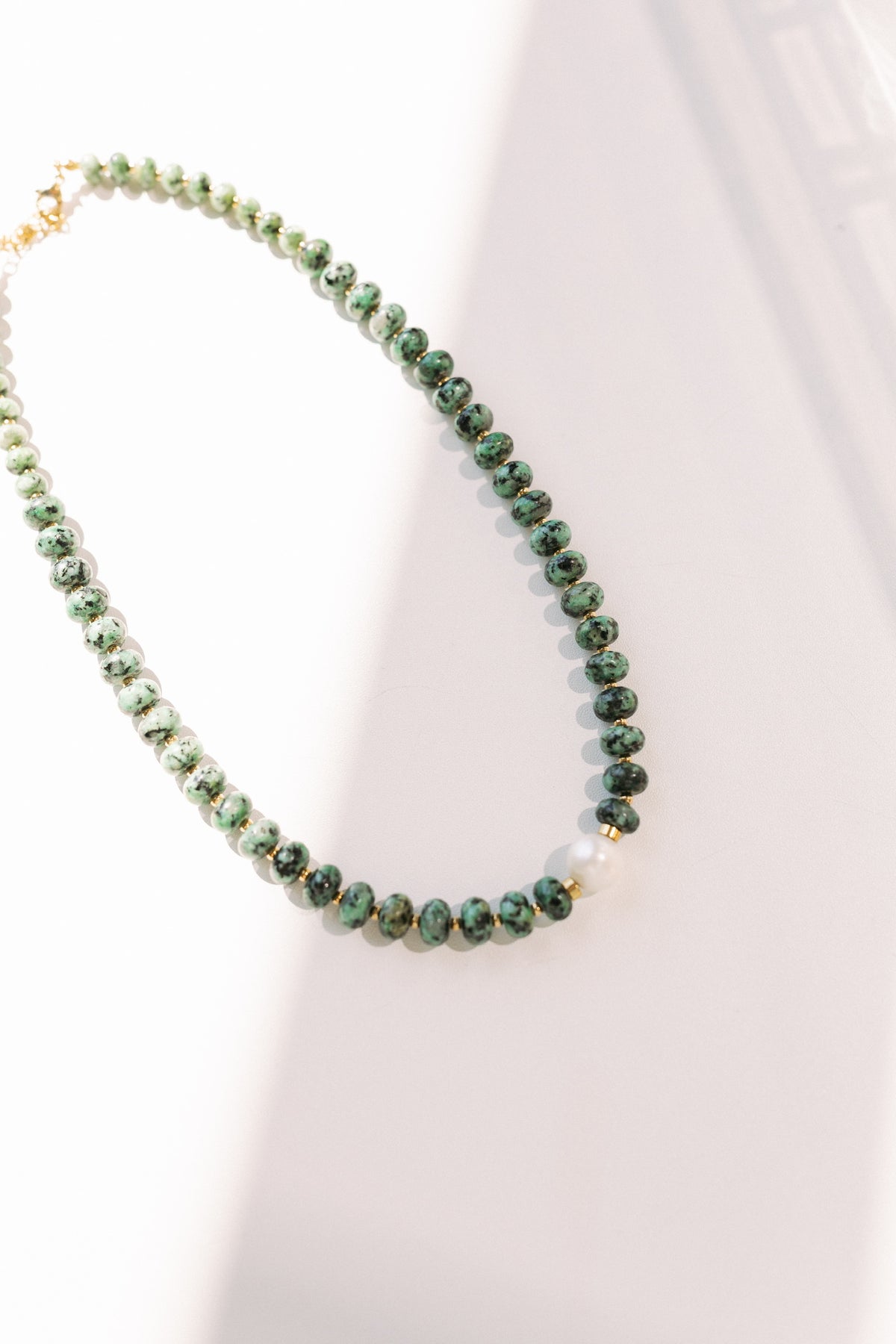 Tidal Pearl Beaded Necklace