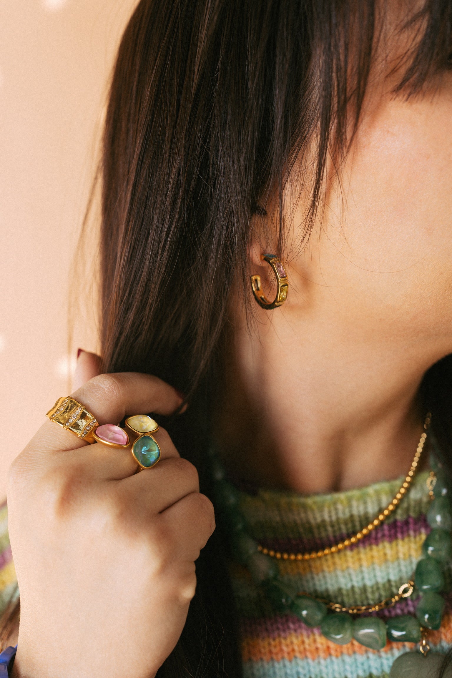 Better in Color Hoop Earrings