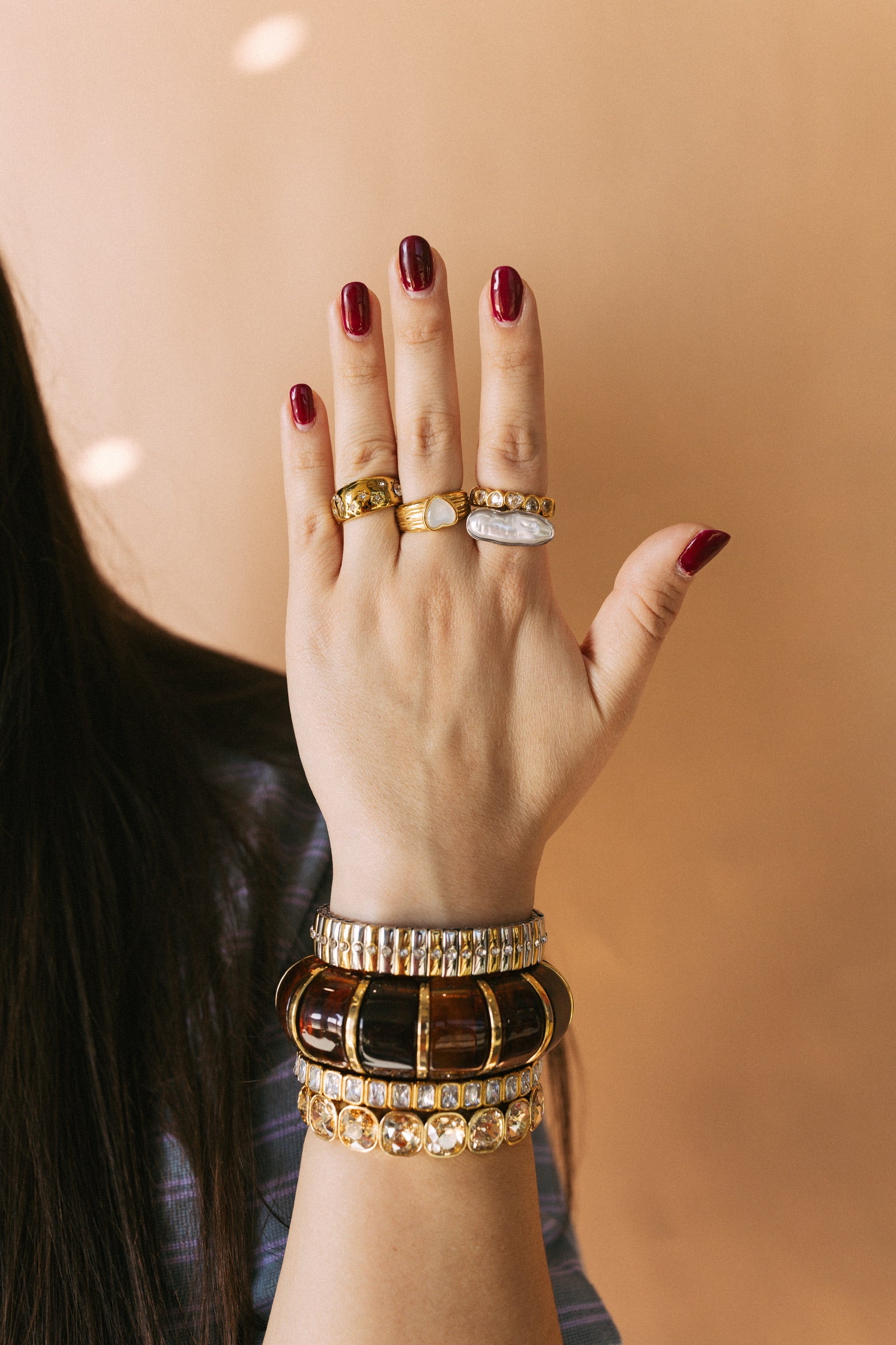 The Luxe Link Bracelet - Tiny Mixed Metals