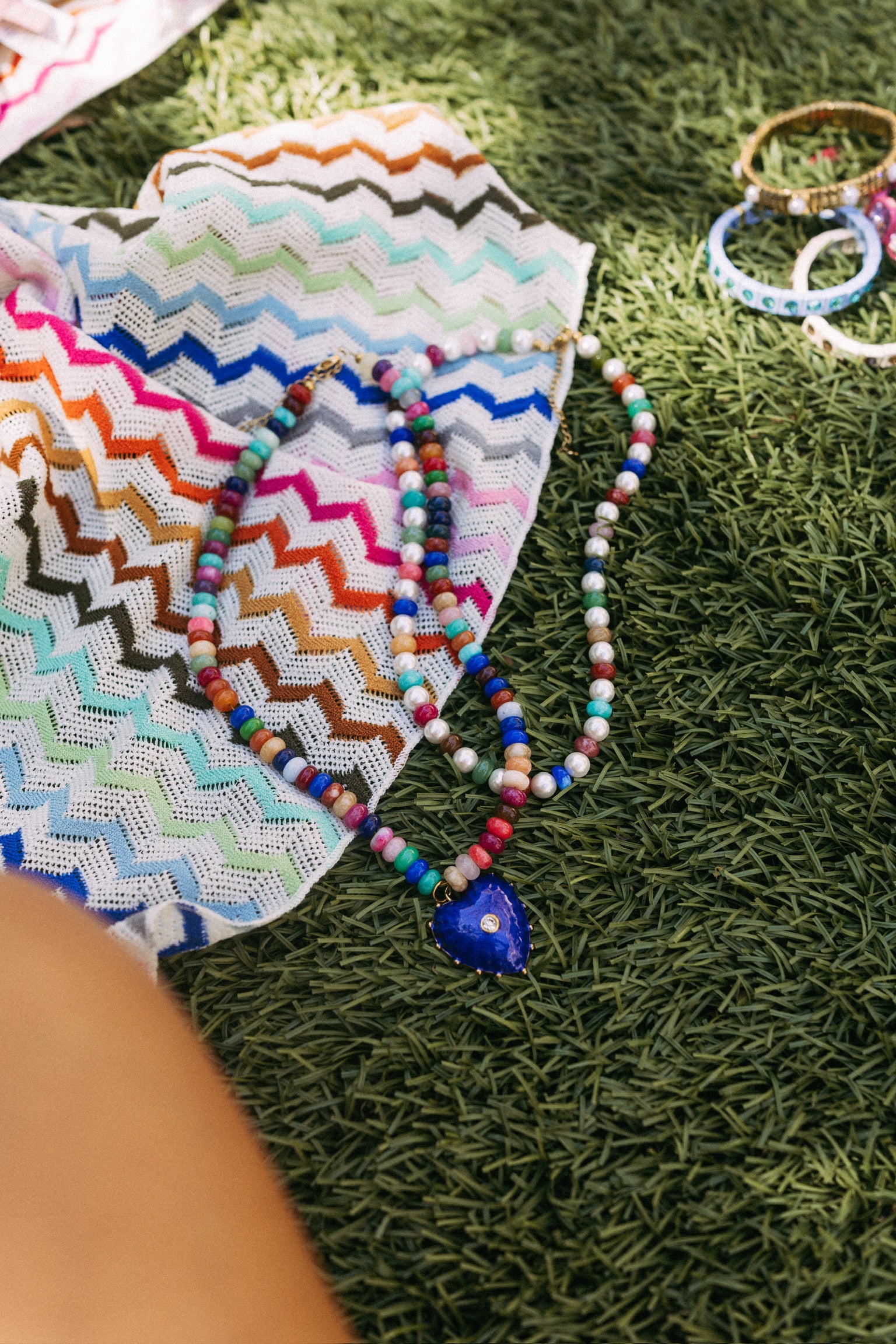 Cosmic Candy Heart Necklace