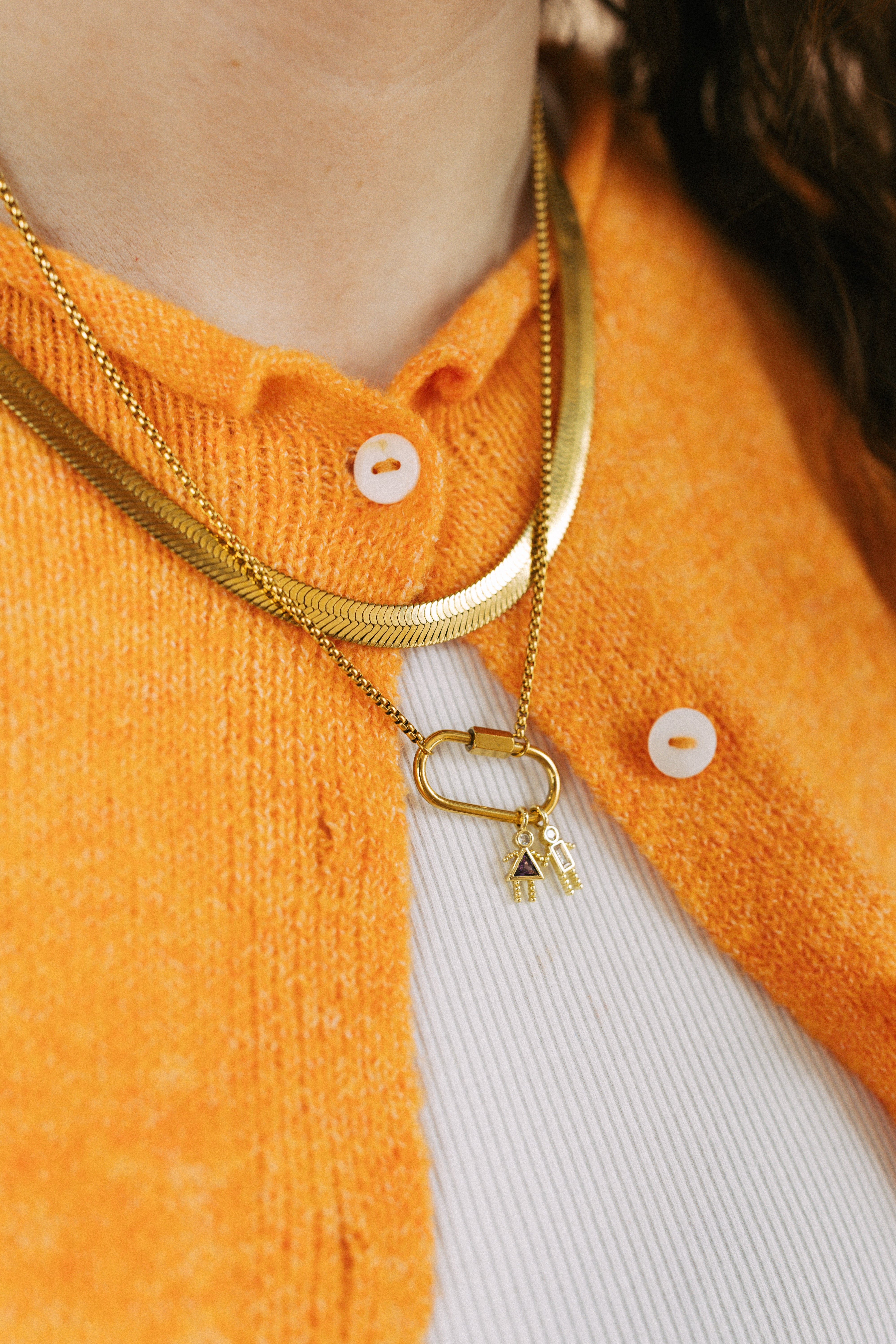 Birthstone Babies Charm Necklace