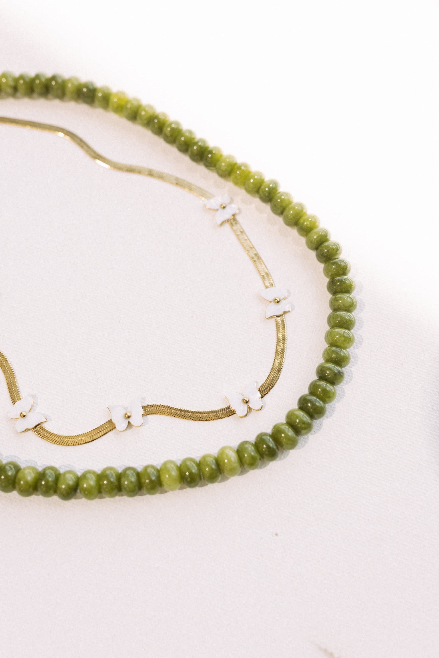 Wendy Beaded Necklace - Green