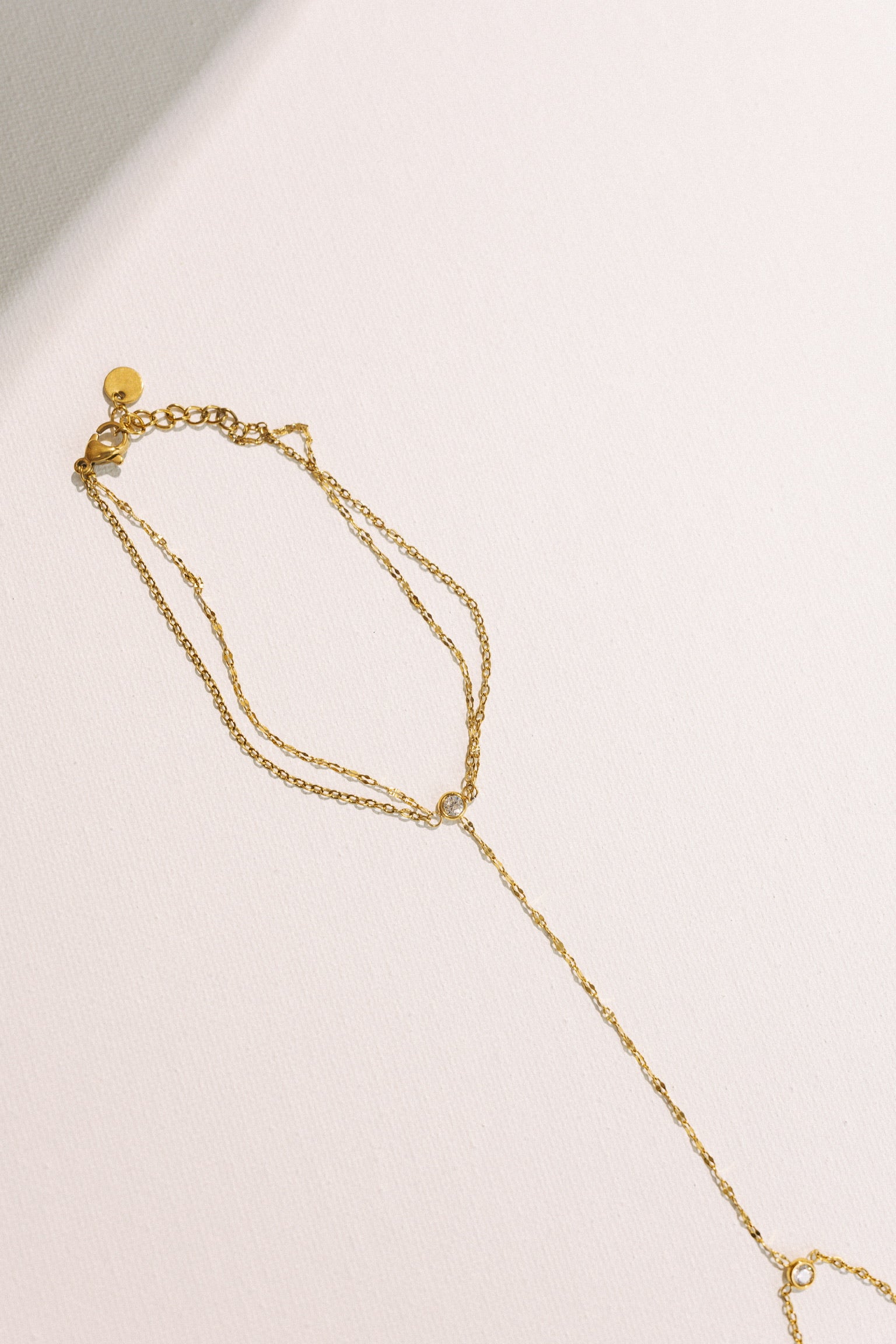 Alessandra Diamond Hand Chain