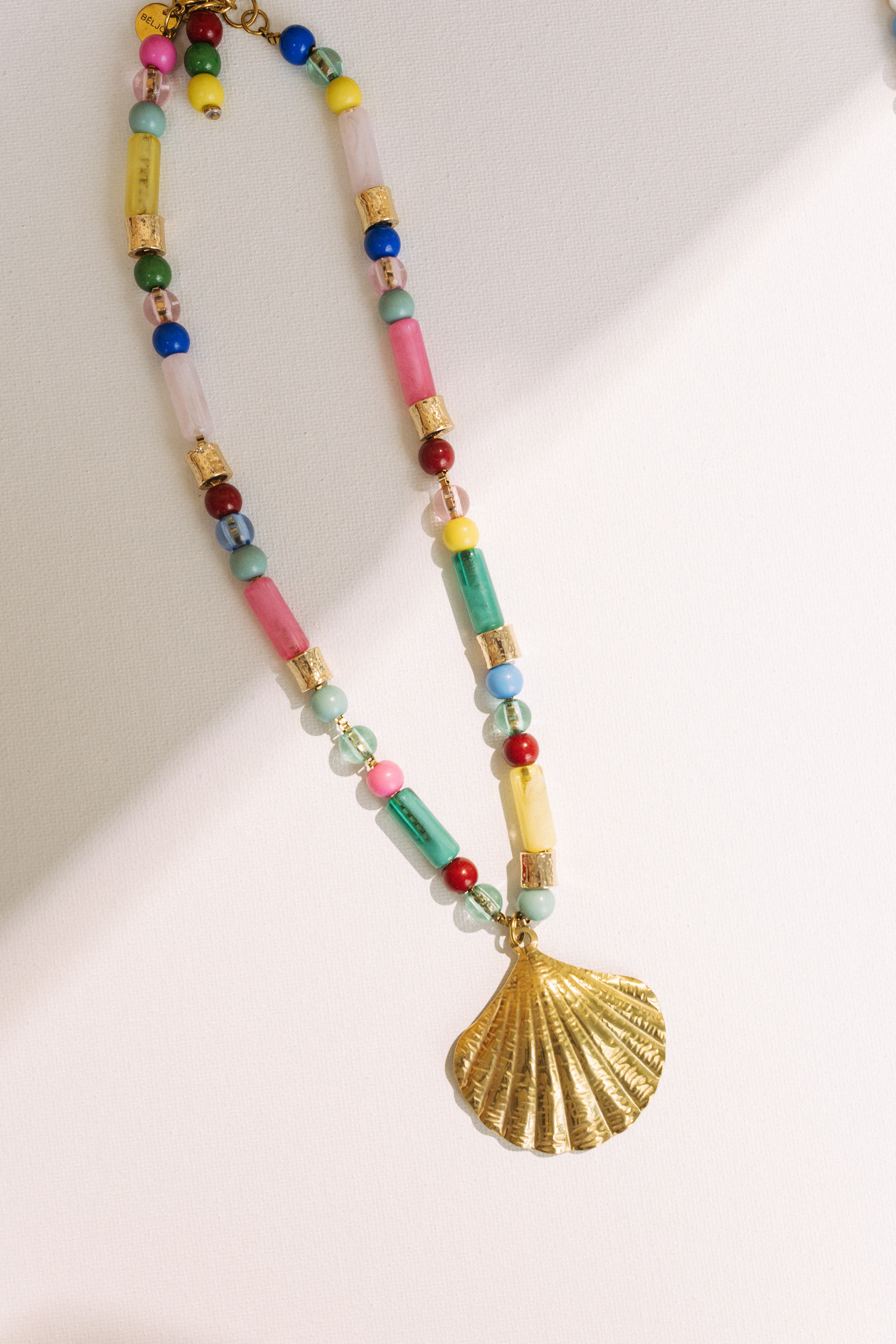 Summer Shell Beaded Necklace