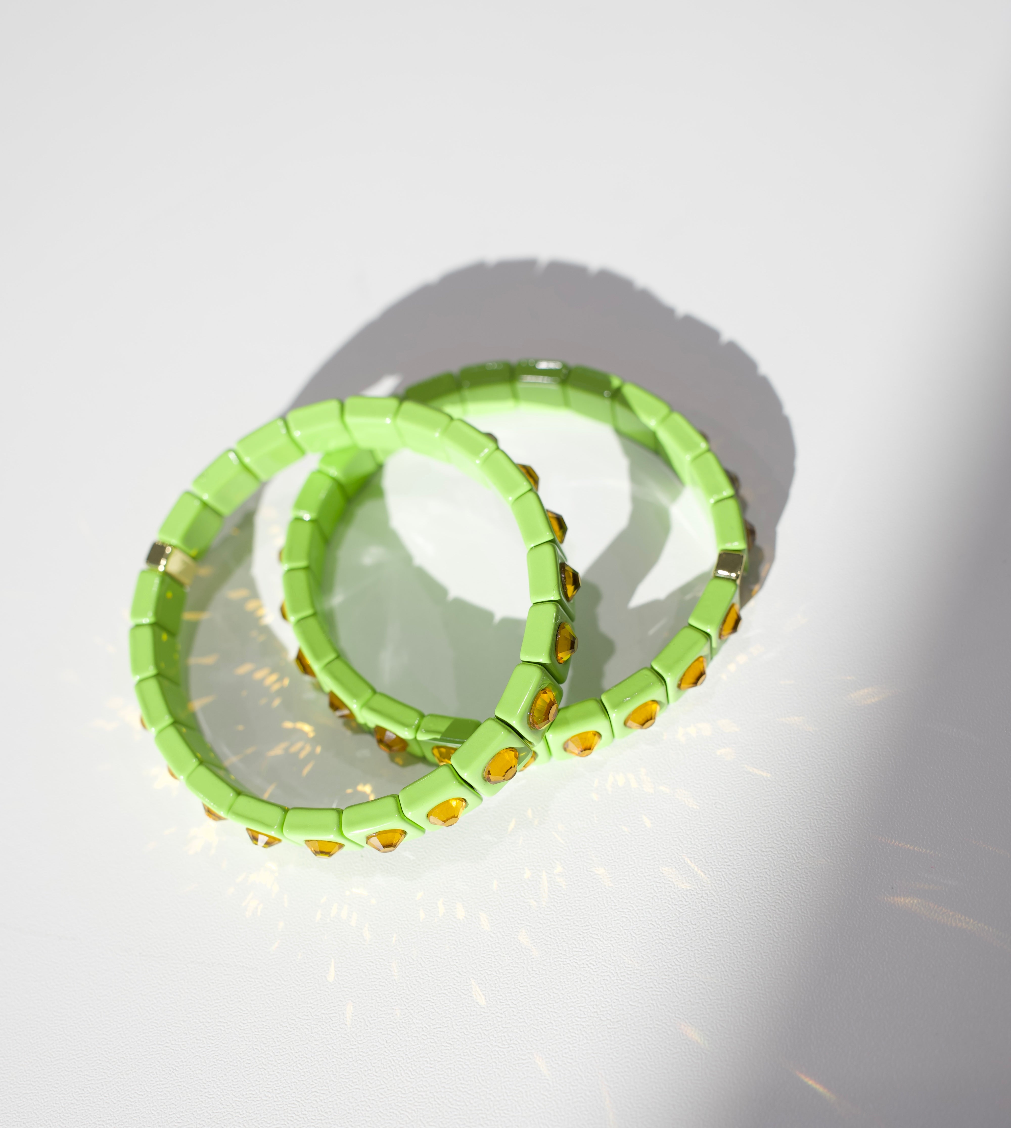 Sylvie Gemstone Bracelet || Choose Color