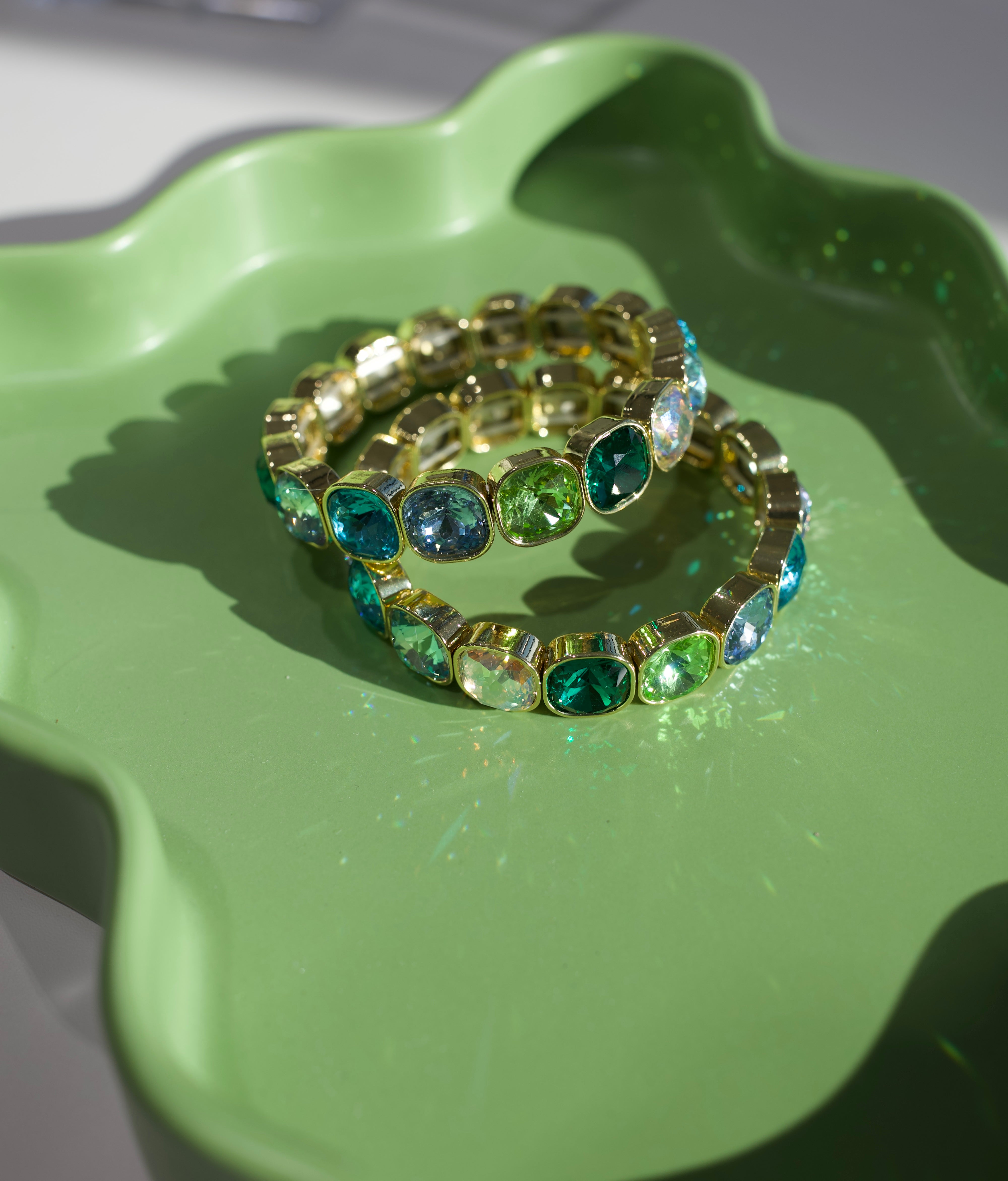 Lila Crystal Bracelet - Choose Color