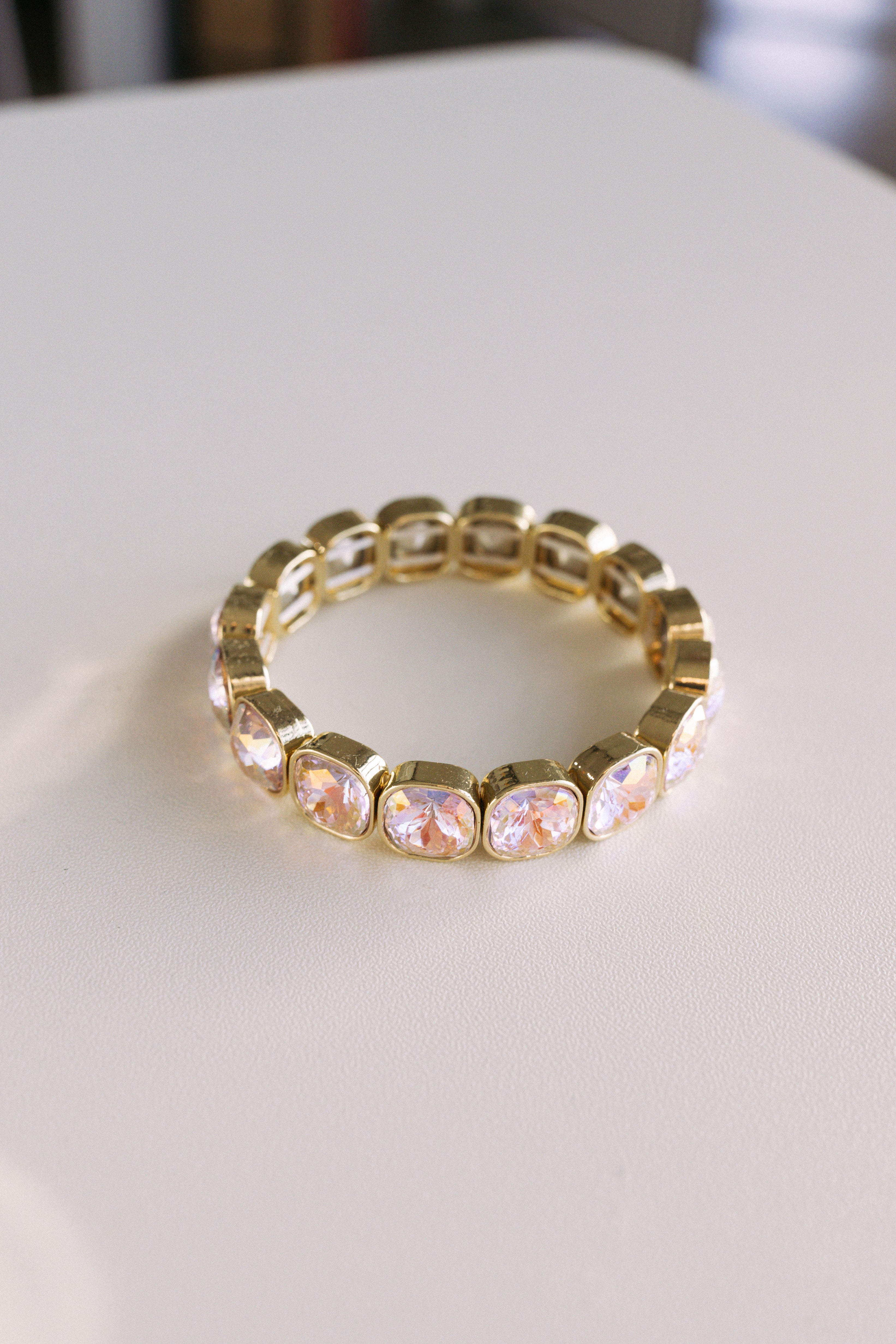 Lila Crystal Bracelet || Choose Color