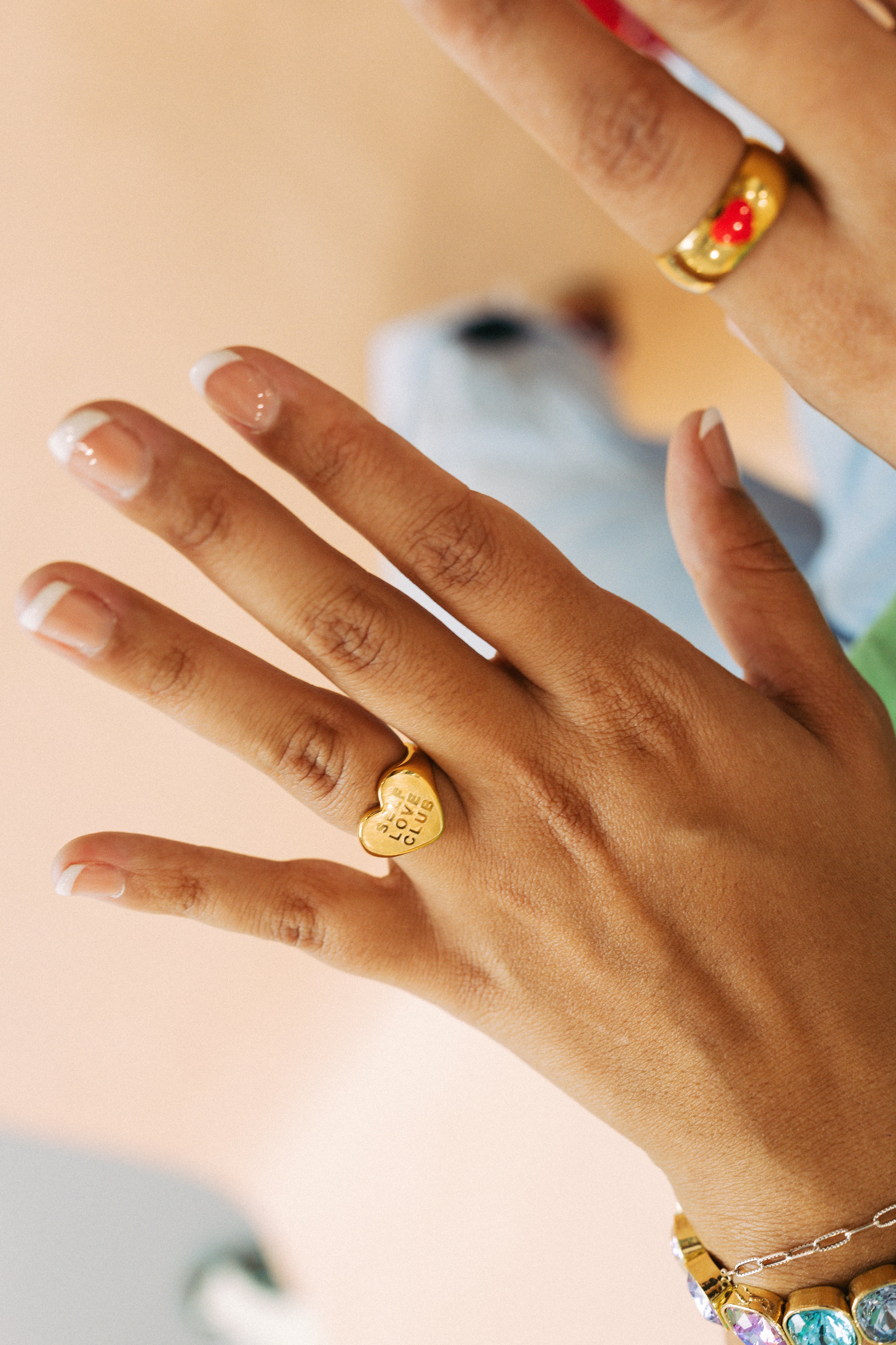 Self Love Club Heart Ring