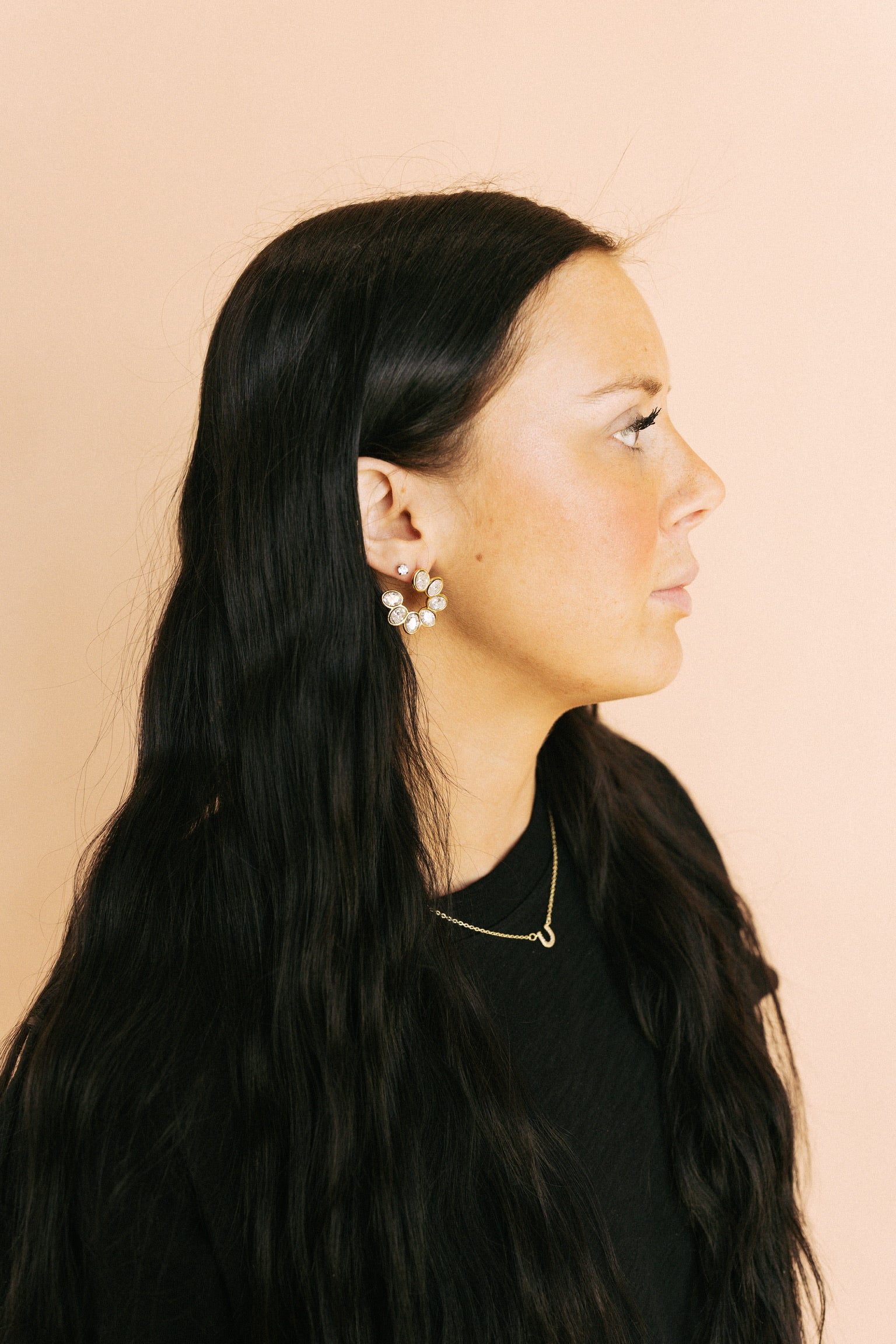 Ezzy Crystal Stud Earrings