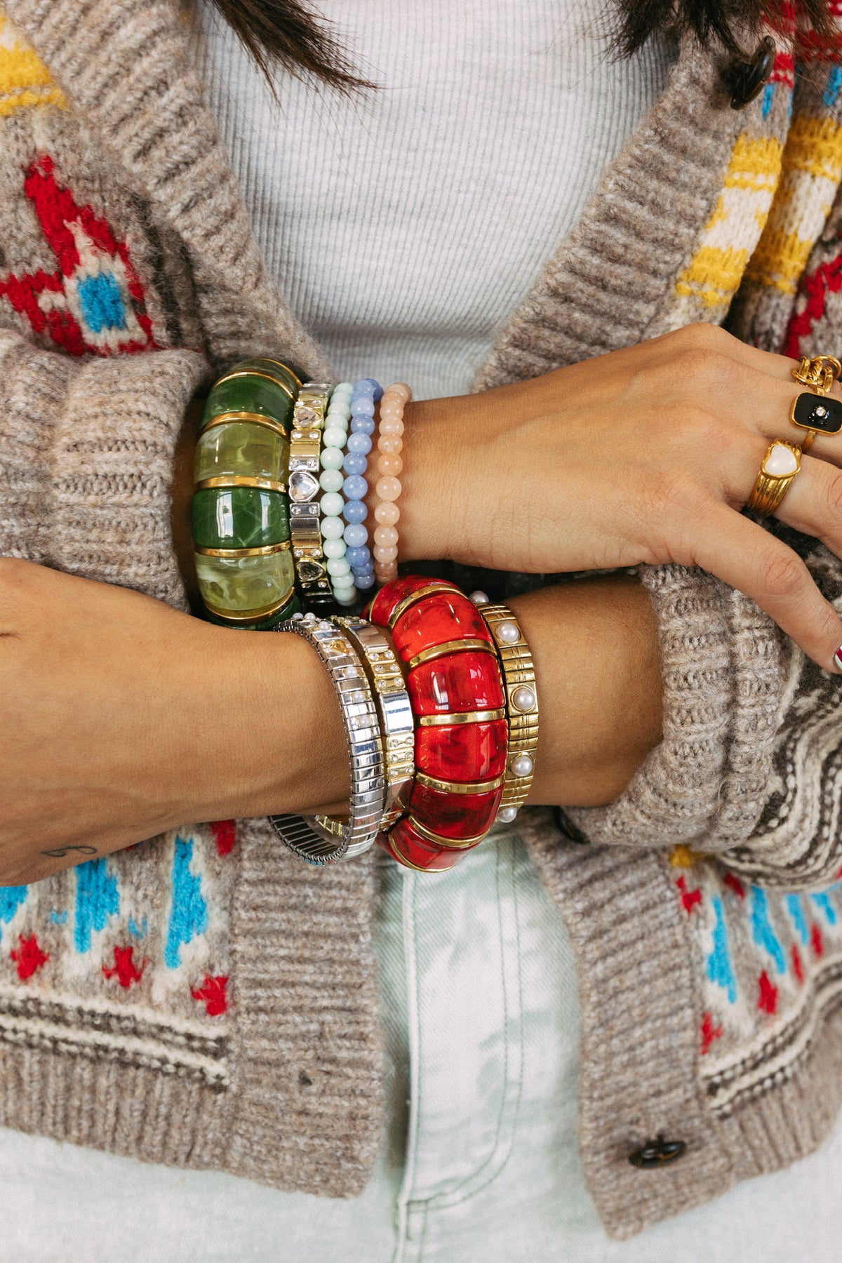 Color Story Beaded Bracelet