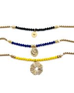 Wrenly Beaded Charm Necklace || Choose Color