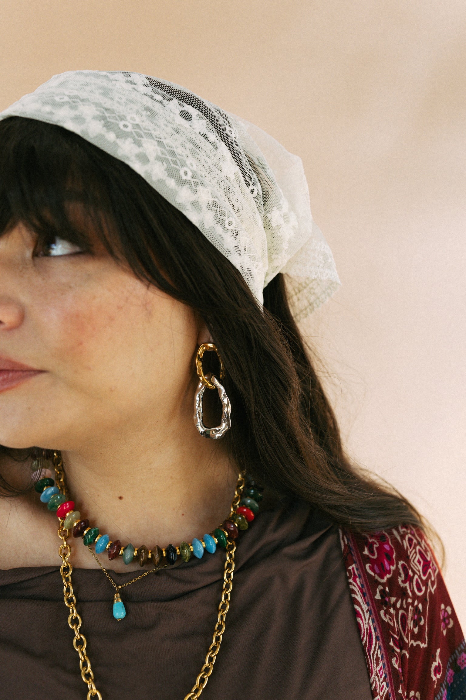 Esme Mixed Metal Earrings
