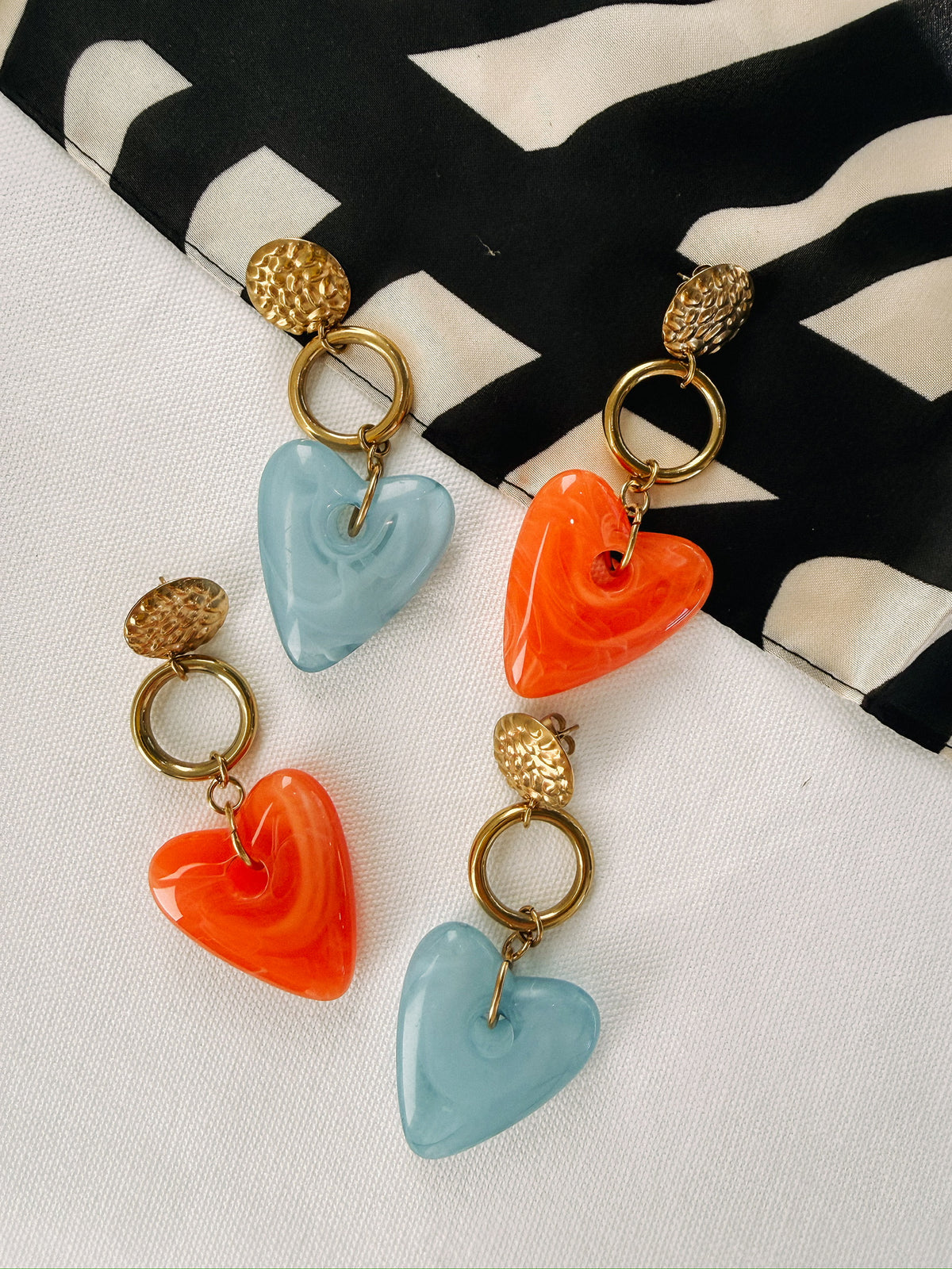 Candy Heart Earrings