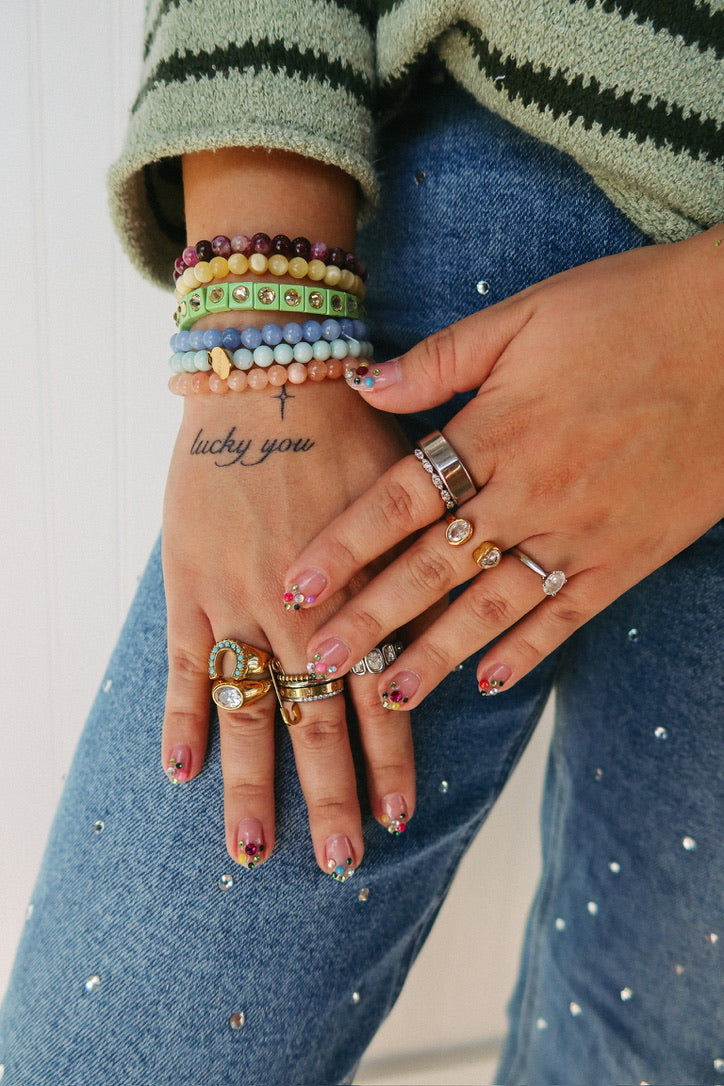 Sparks Fly Gap Ring - Heart