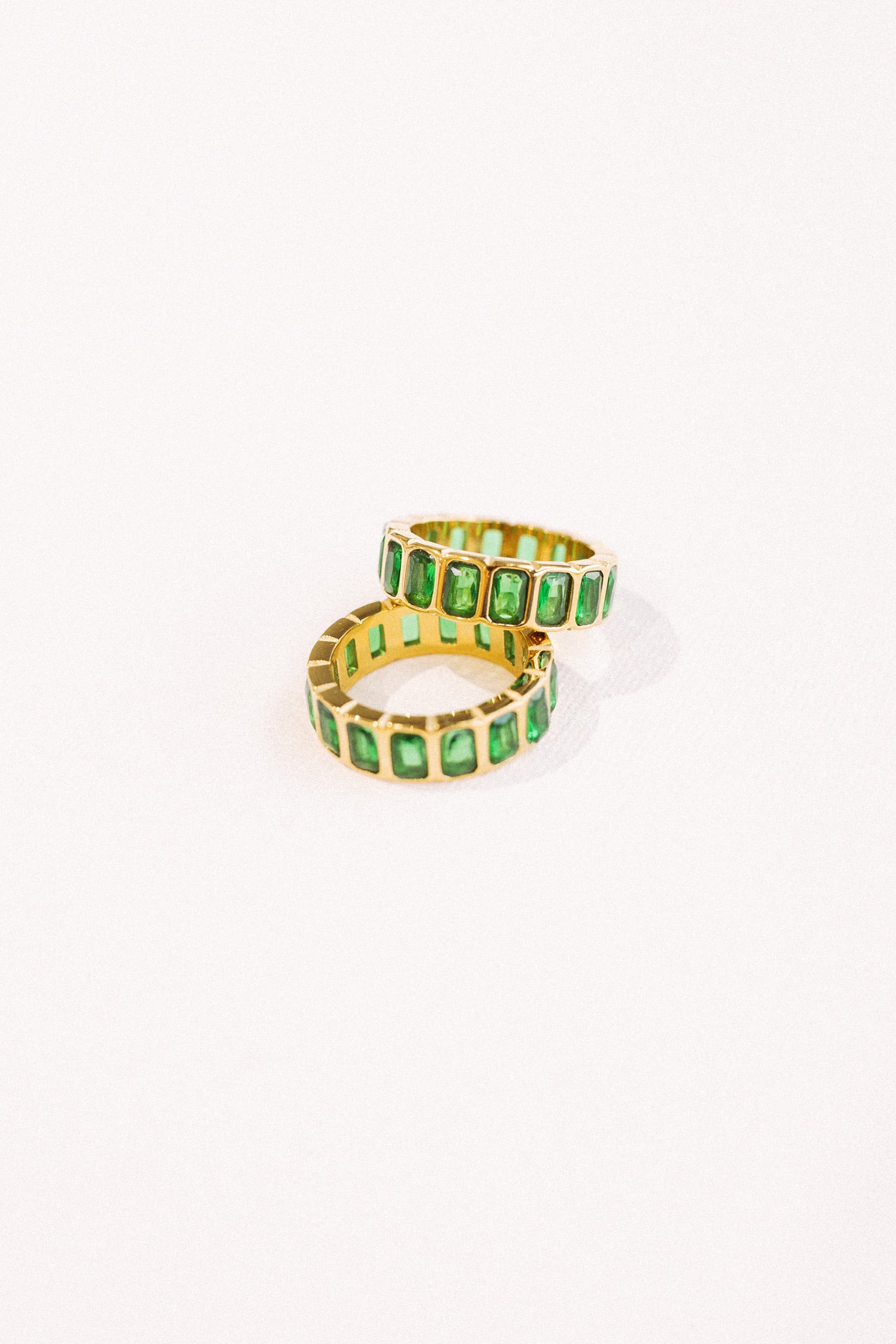 Crystal Eternity Ring